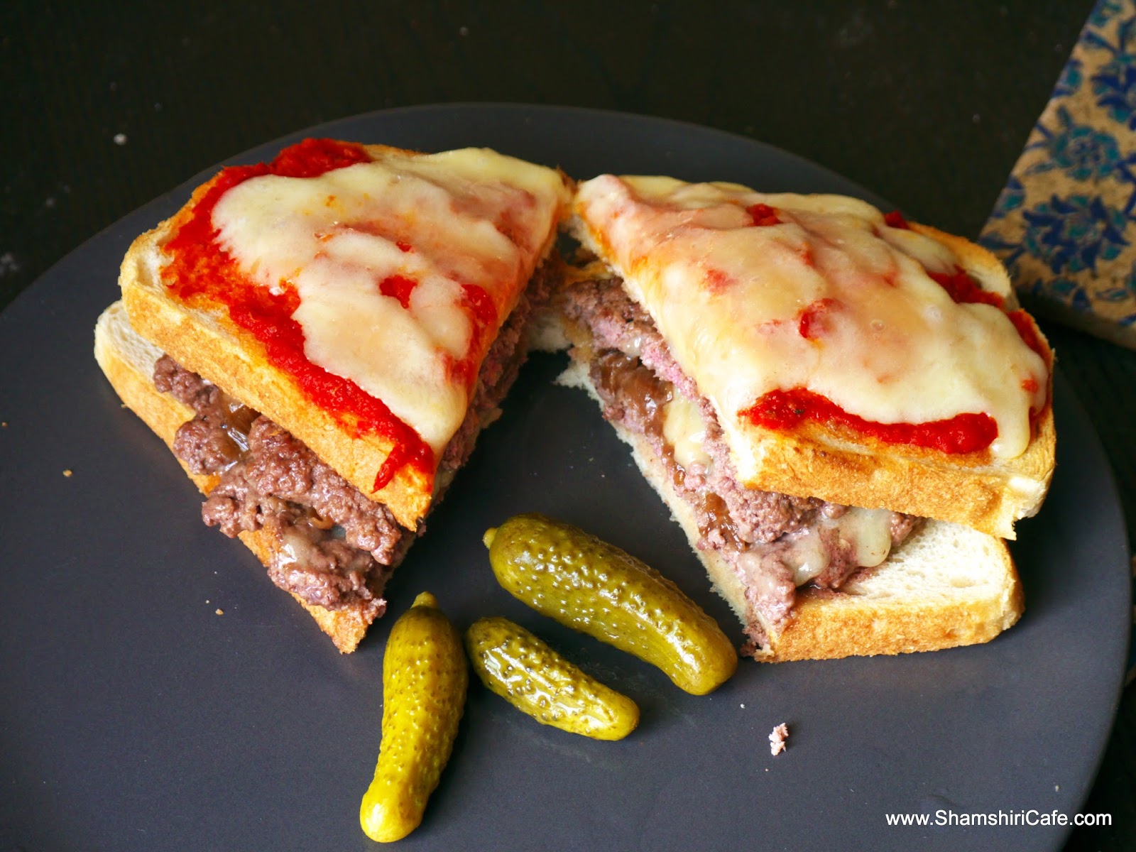 Pizza burger