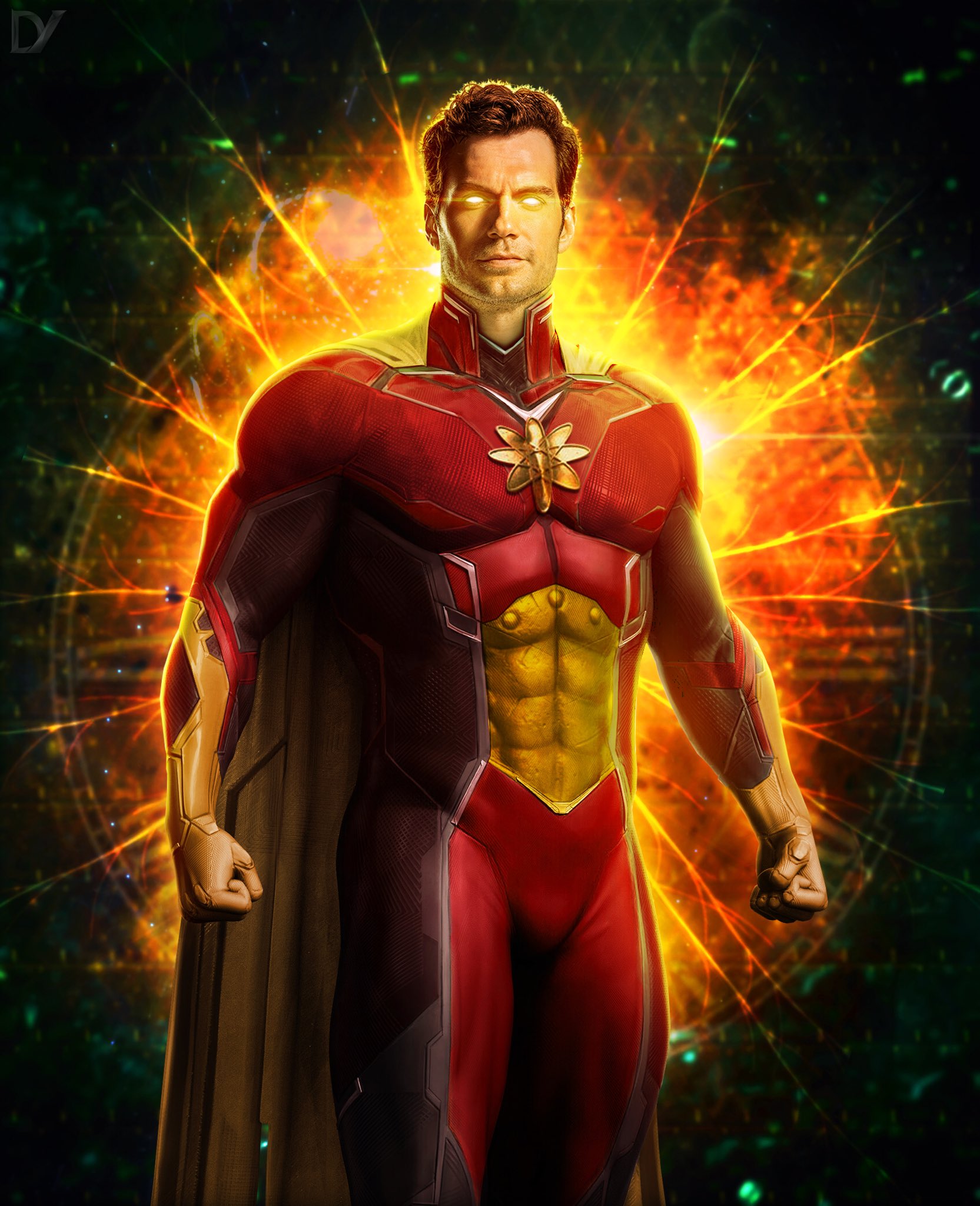 _DV_ARTS_'t wait for the role of Superman in DC, now he will play Superman in Marvel.. #HenryCavill #Hyperion #loki