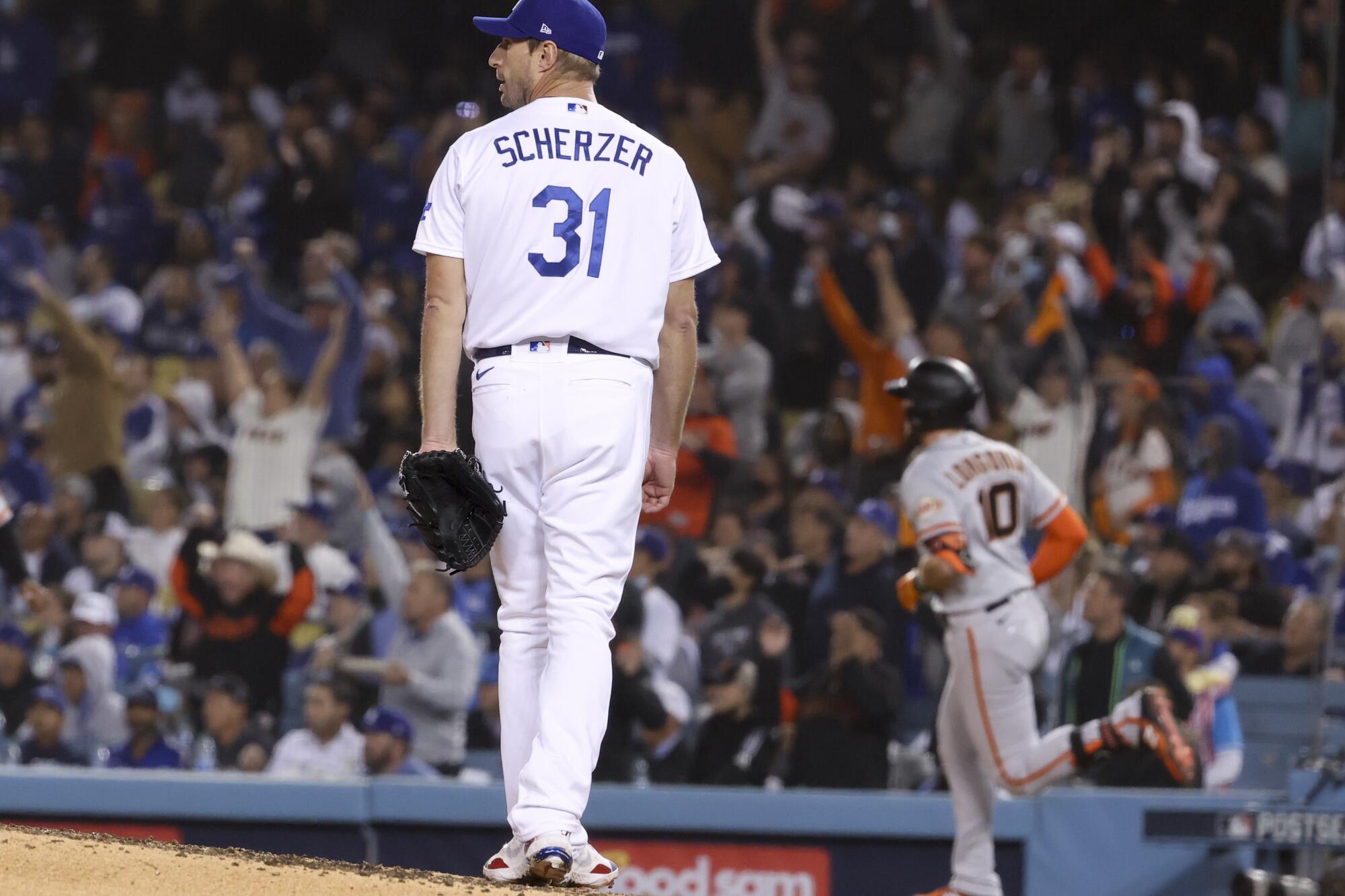 Photos: Dodgers Lose 1 0 Against The Giants NLDS Game 3 Angeles Times