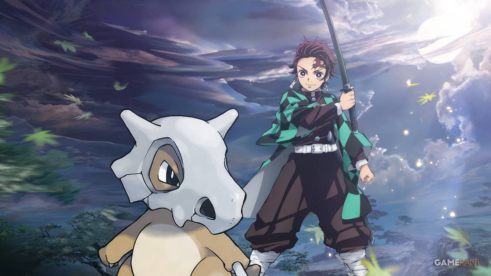 Pokemon Fan Art Turns Cubone Into a Demon Slayer
