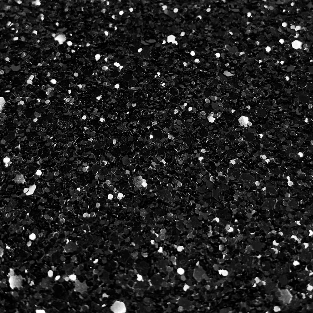 Black Glitter Background