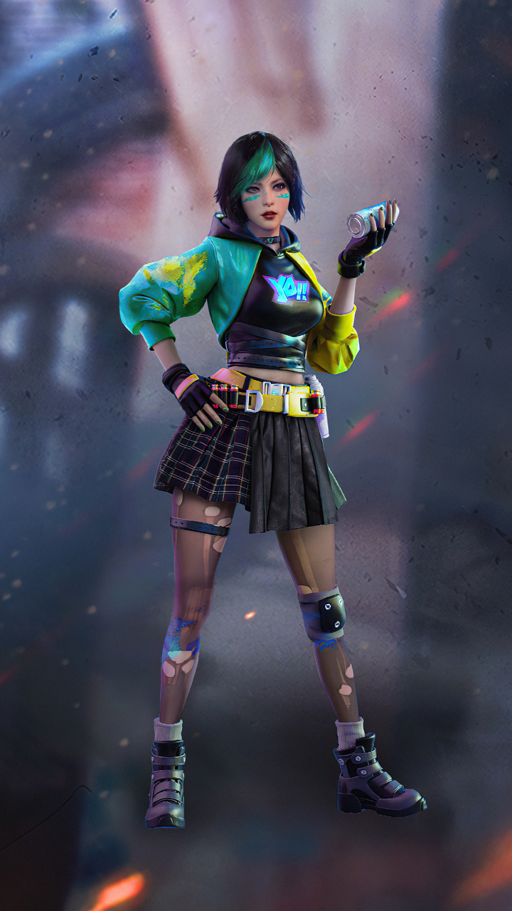 Steffie Garena Free Fire Moto G, X Xperia Z1, Z3 Compact, Galaxy S3, Note II, Nexus , HD 4k Wallpaper, Image, Background, Photos and Picture