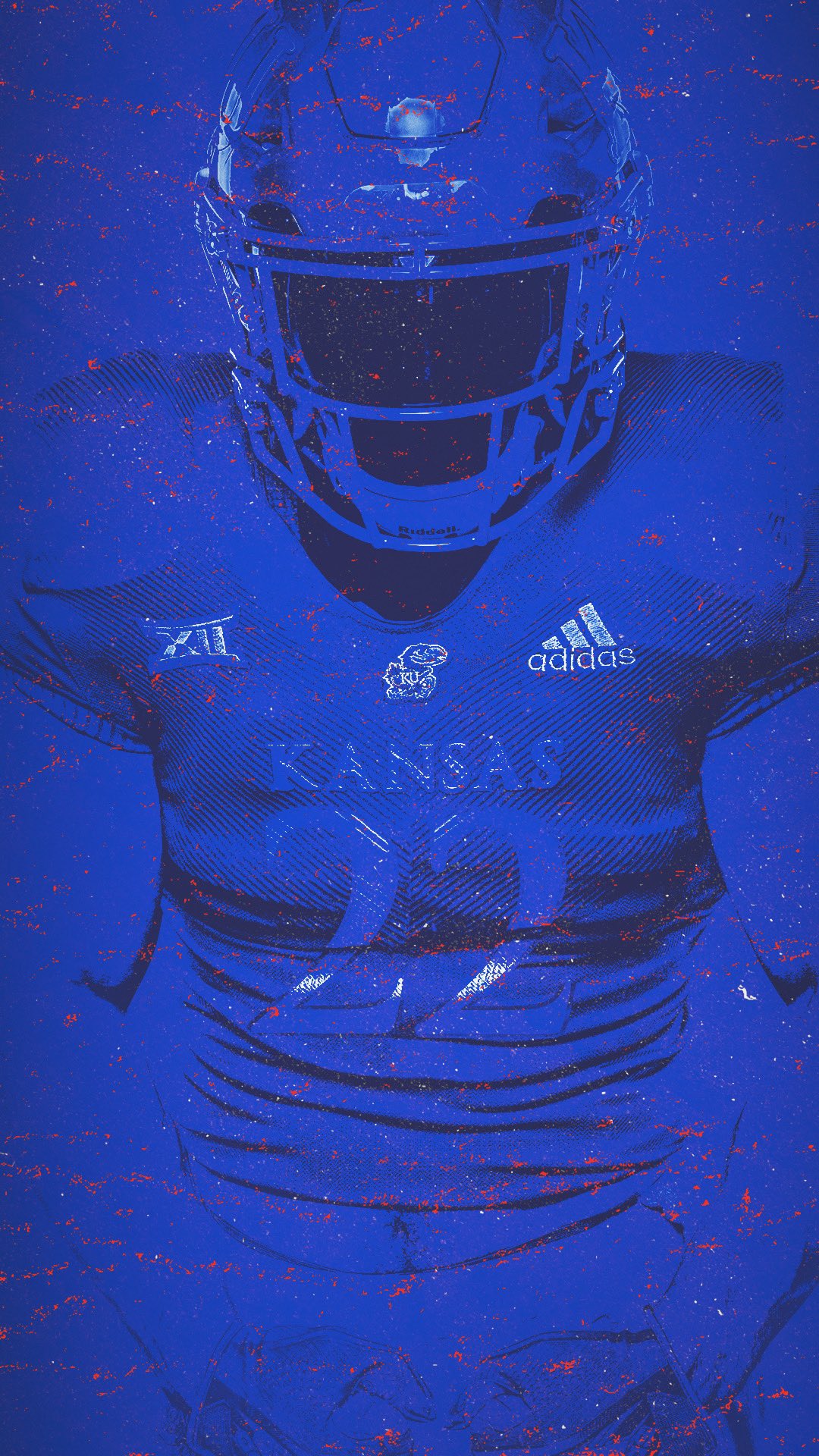 Kansas Football's get those wallpaper looking fresh for spring