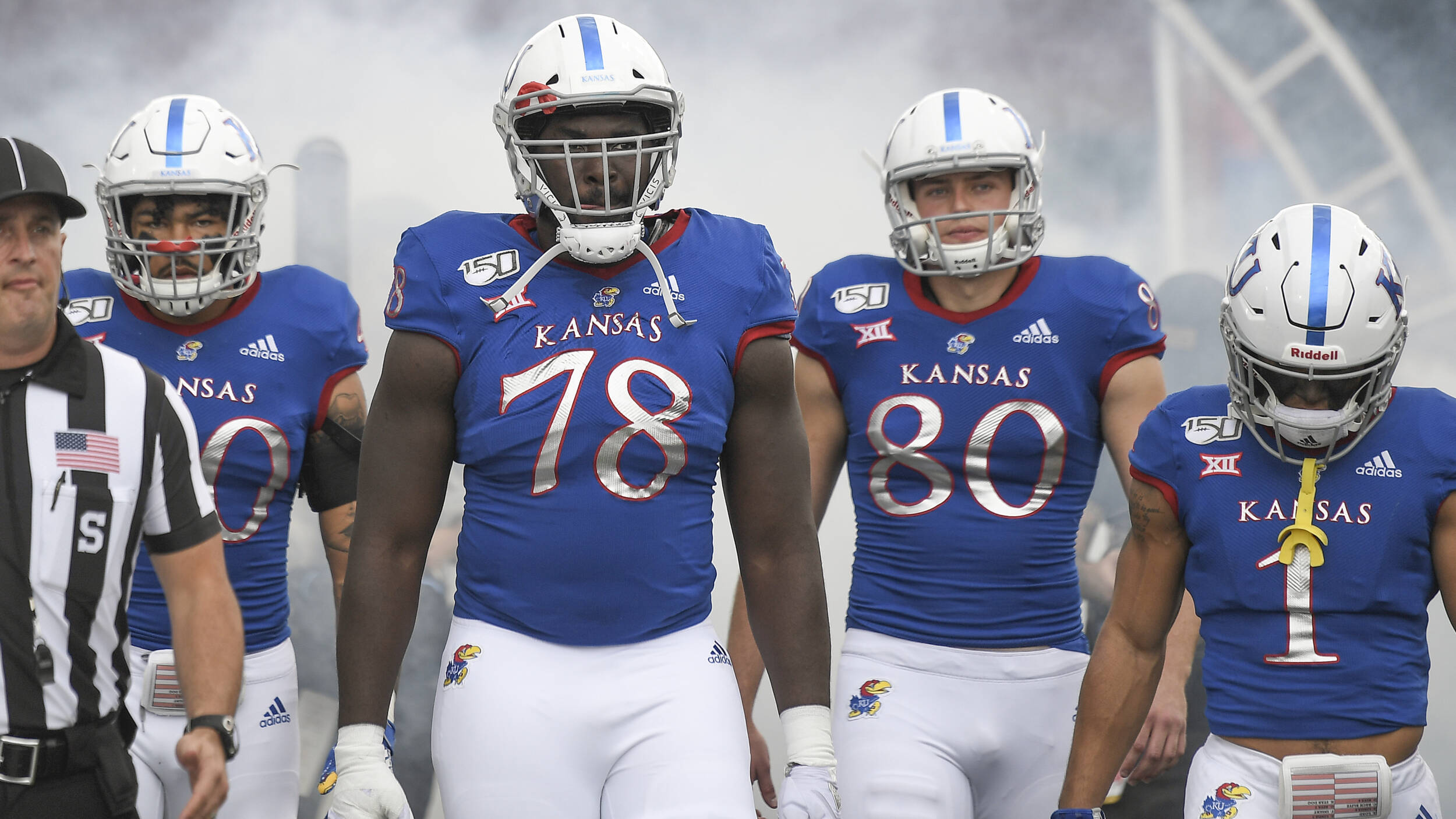 Zoom Background: Kansas Football of Kansas