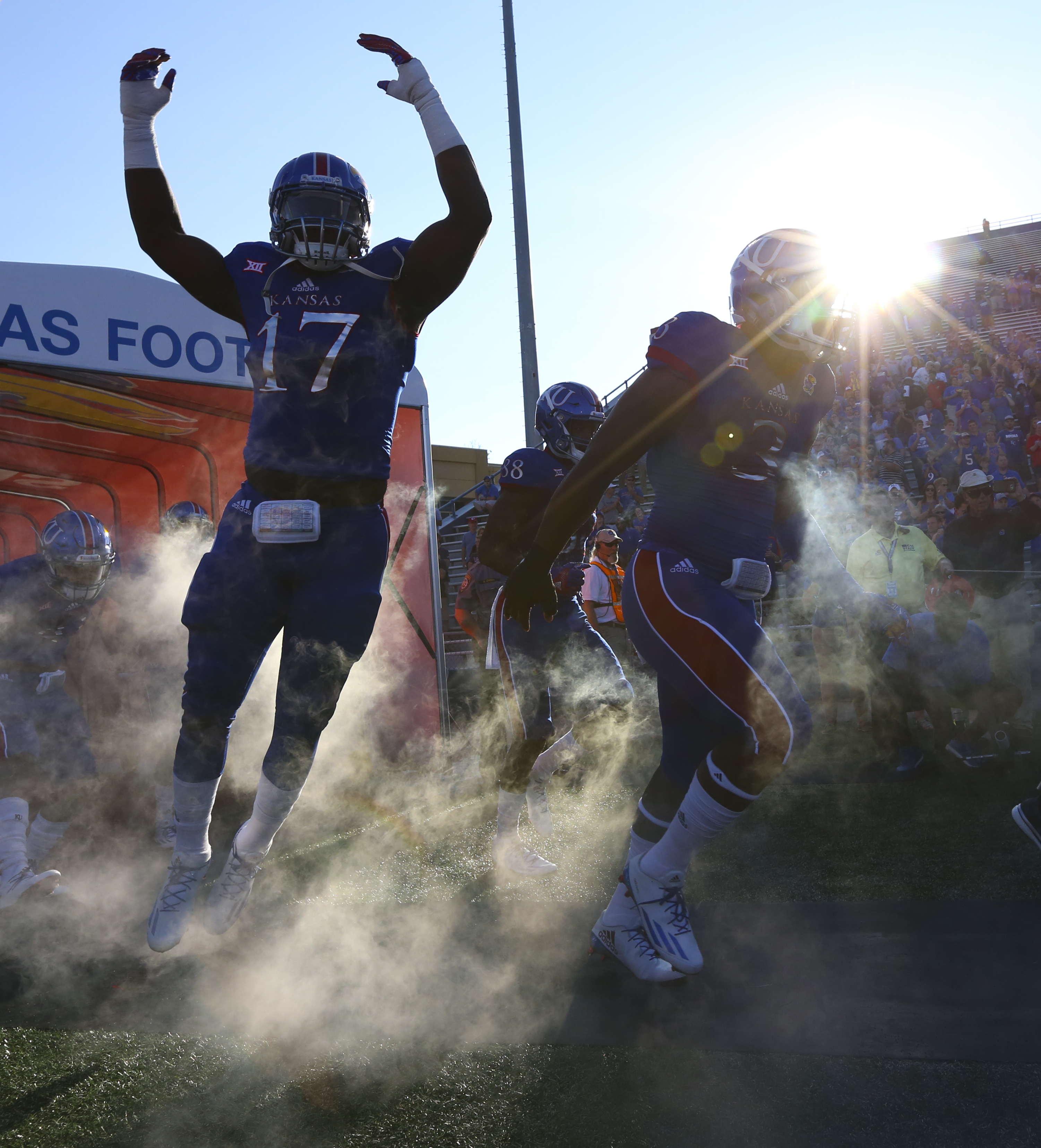 Photo Gallery: Kansas Football V. Rhode Island. News, Sports, Jobs Journal World: News, Information, Headlines And Events In Lawrence, Kansas