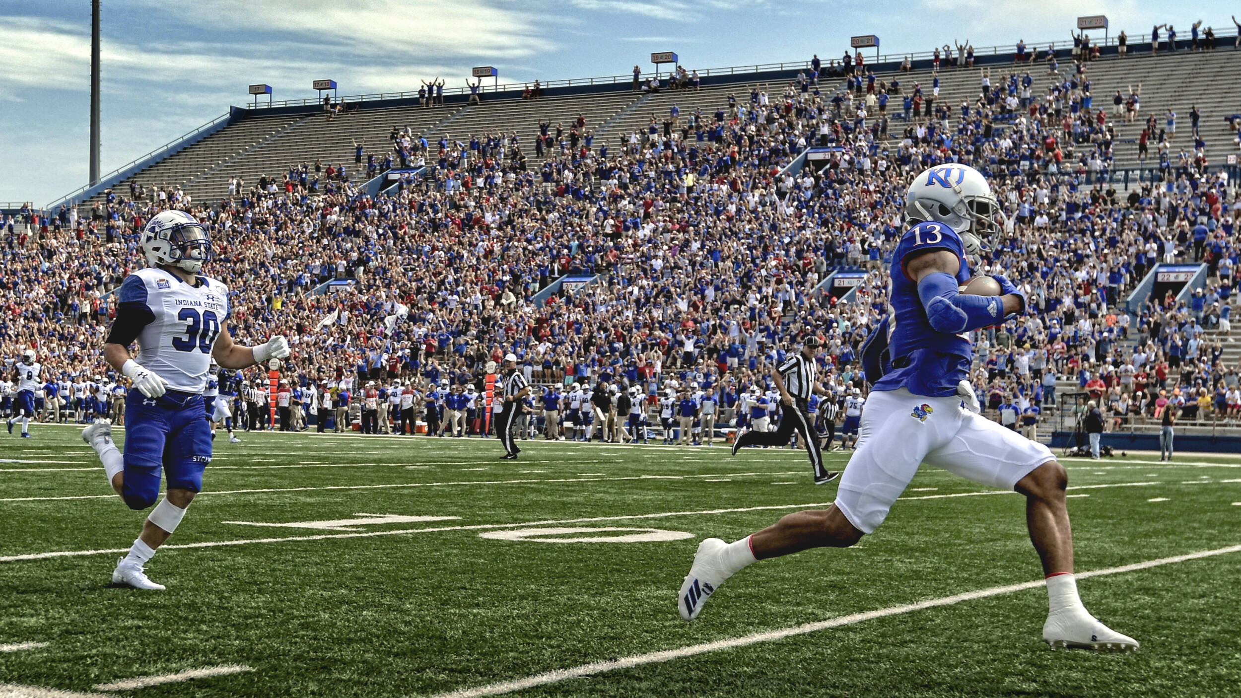 Zoom Background: Kansas Football of Kansas