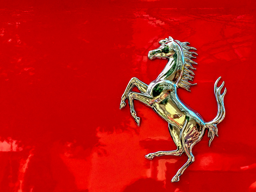 Prancing Horse on a Ferrari