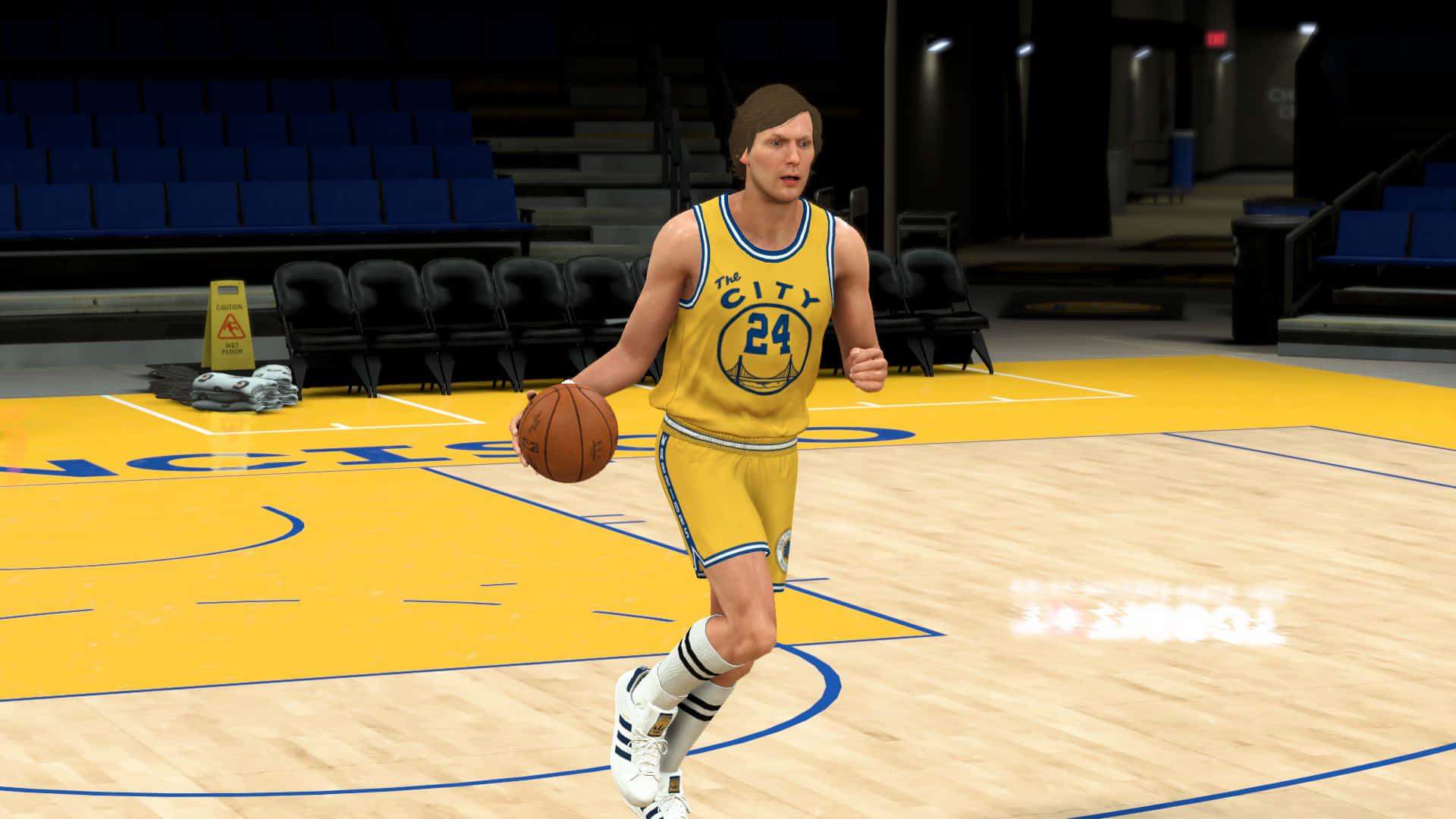 Download NBA 2k San Francisco Warrior Rick Barry Wallpaper