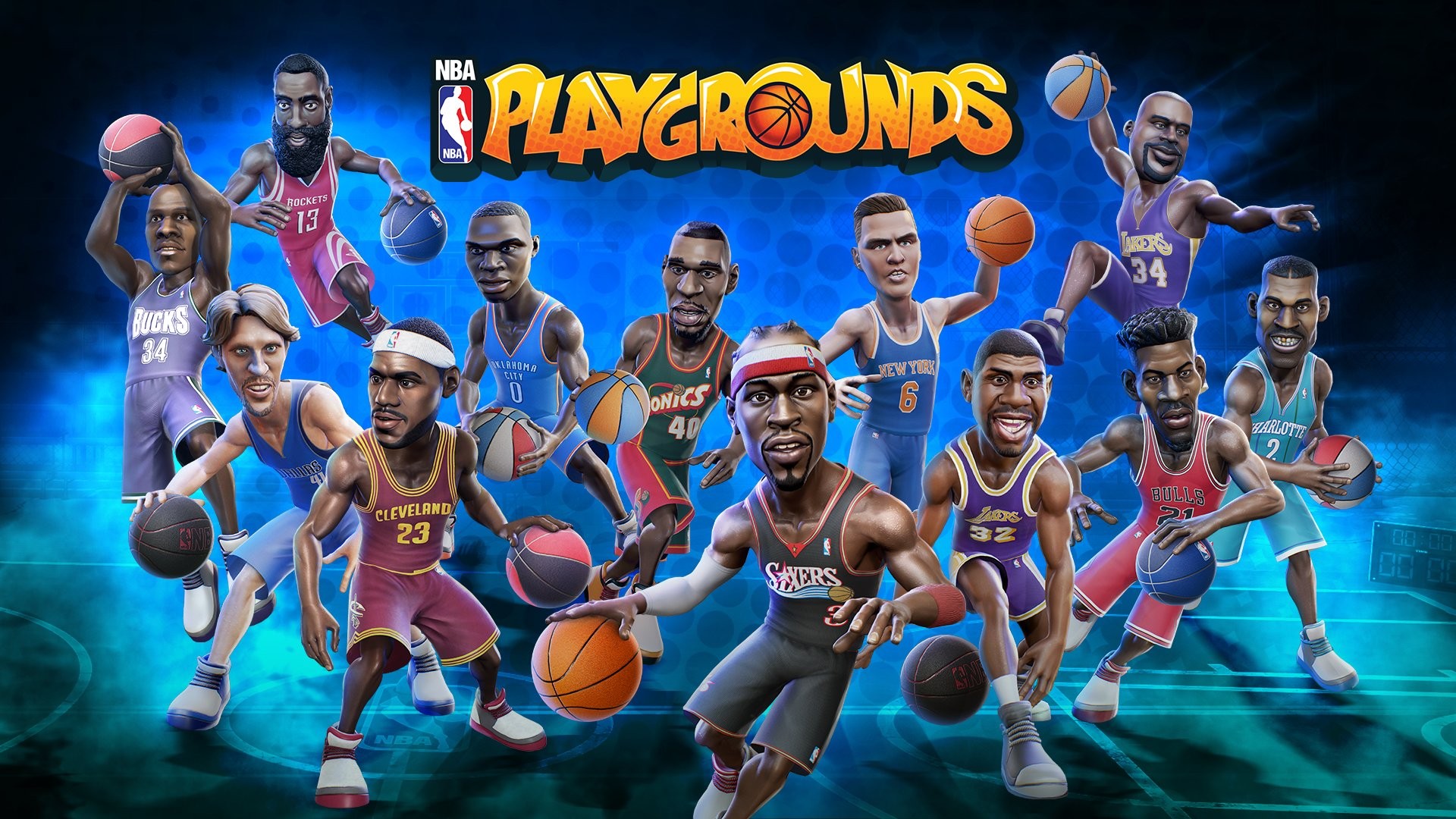 NBA Playgrounds Basketball Game HD Wallpaper