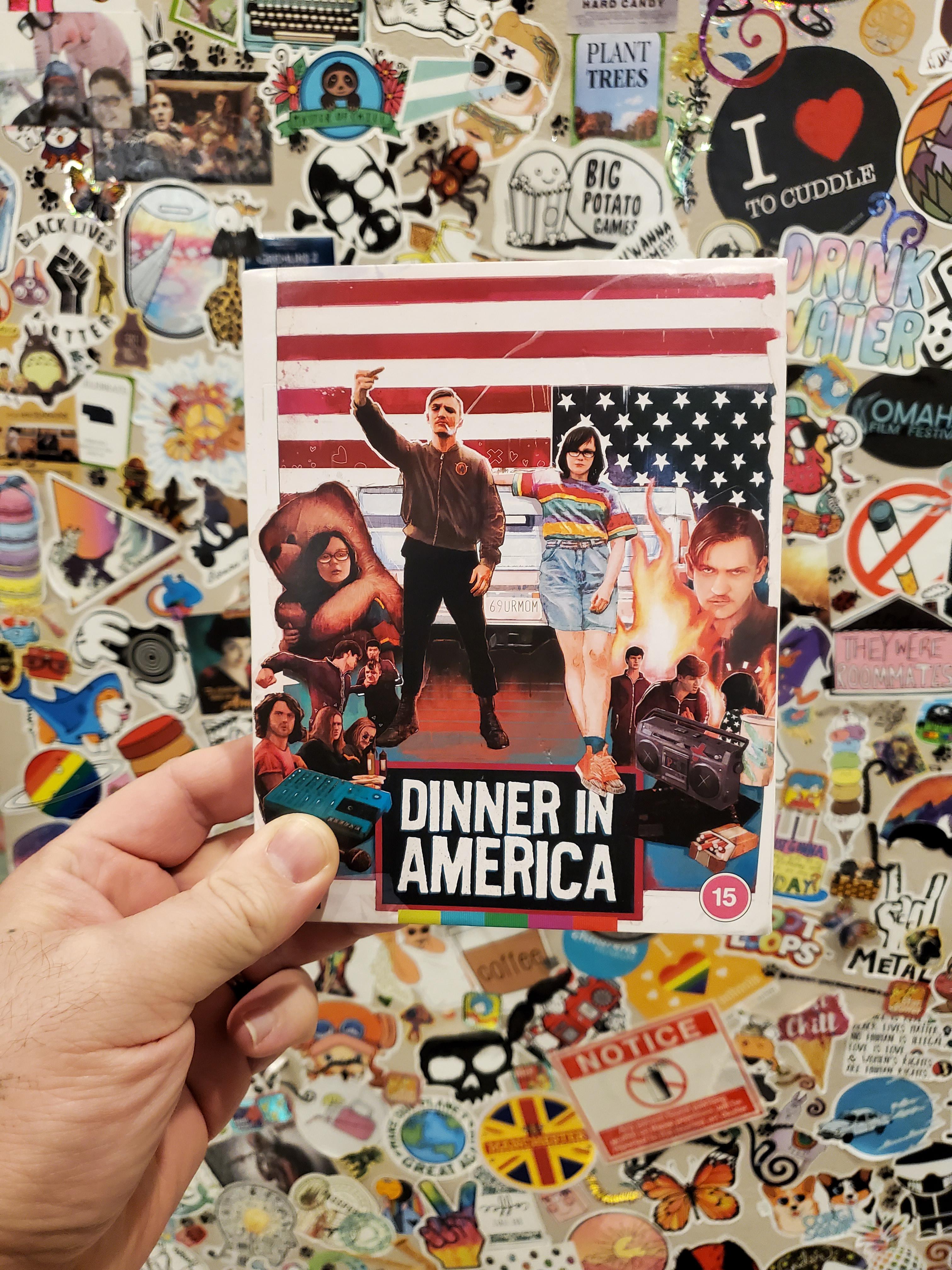 Dinner in America from Arrow. This movie is BONKERS