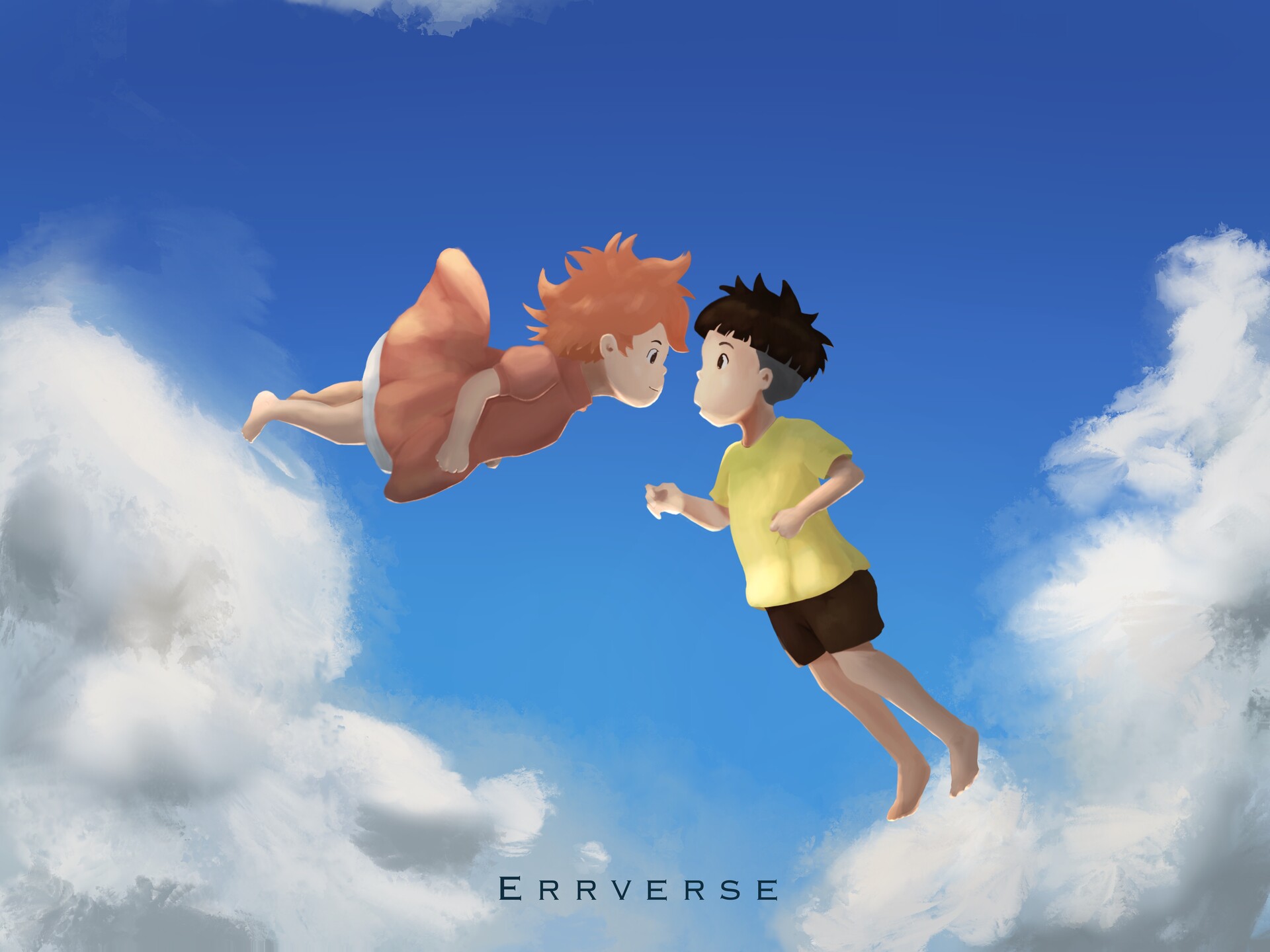 Ponyo on the cliff bu