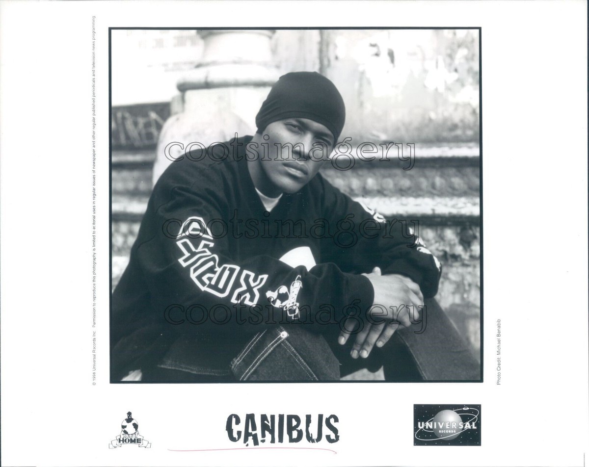 Press Photo Rapper Canibus East Coast Hip Hop 1990s