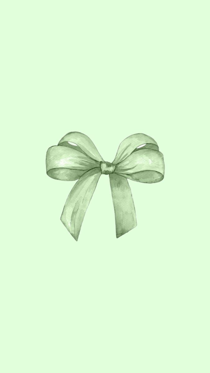 green bow
