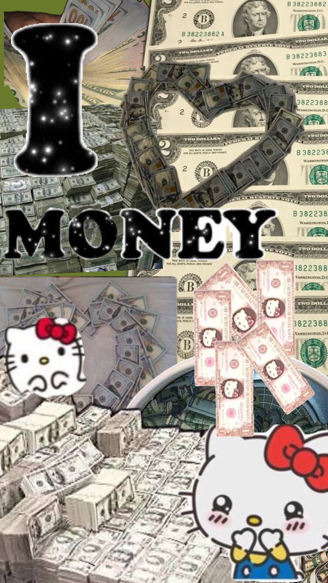 Money [̲̅$̲̅(̲̅ιοο̲̅)̲̅$̲̅]. Pink hello kitty wallpaper iphone, Creative money gifts, Hello kitty wallpaper