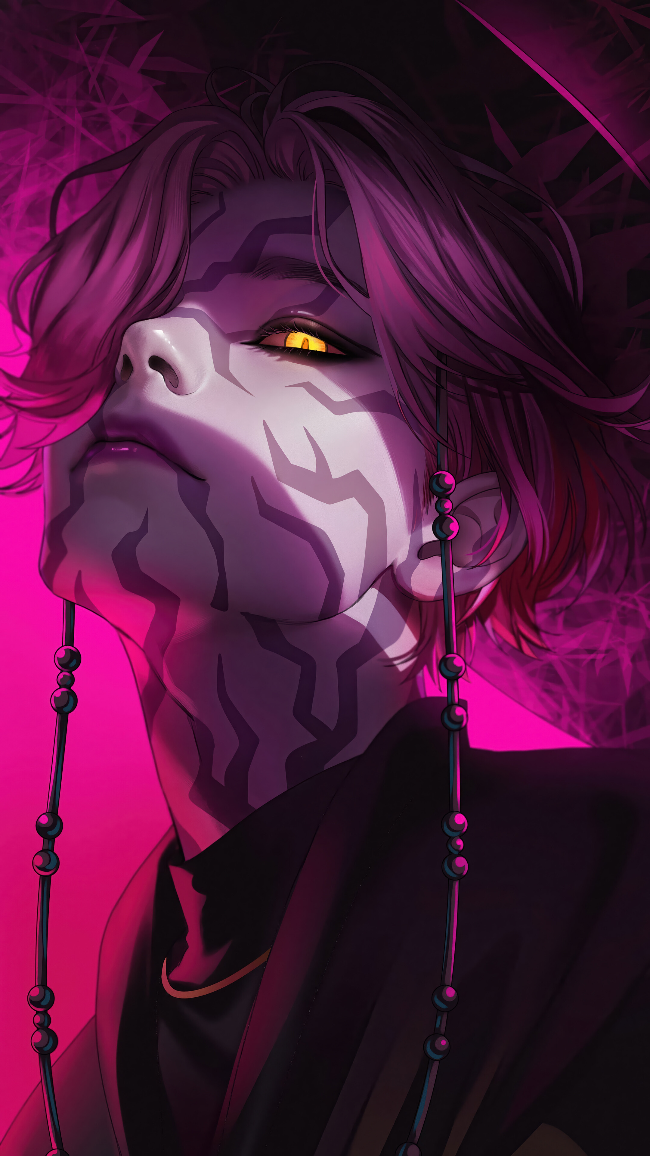 KPop Demon Hunters Mystery Saja Boys 4K Wallpaper iPhone HD Phone g