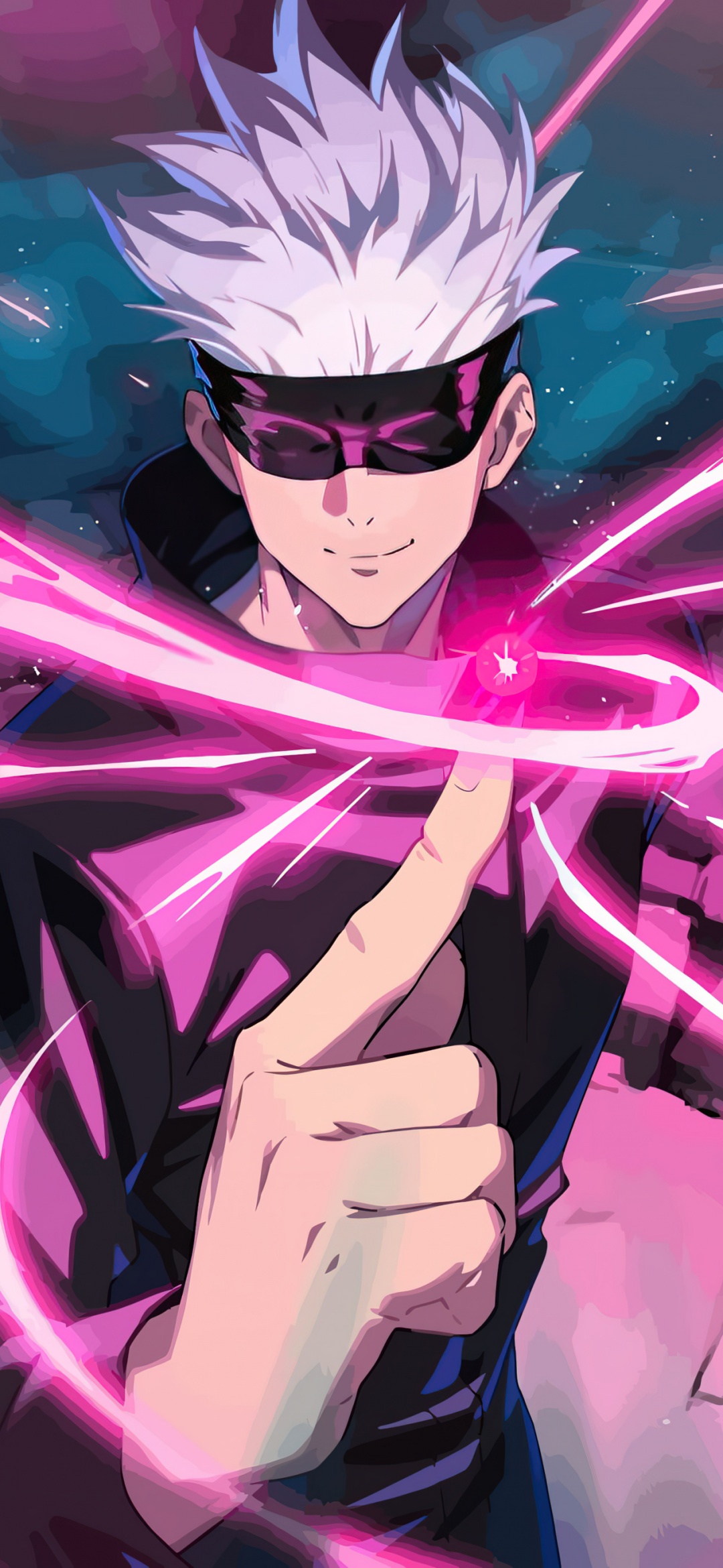 Satoru Gojo Wallpaper 4K, Jujutsu Kaisen, Manga series
