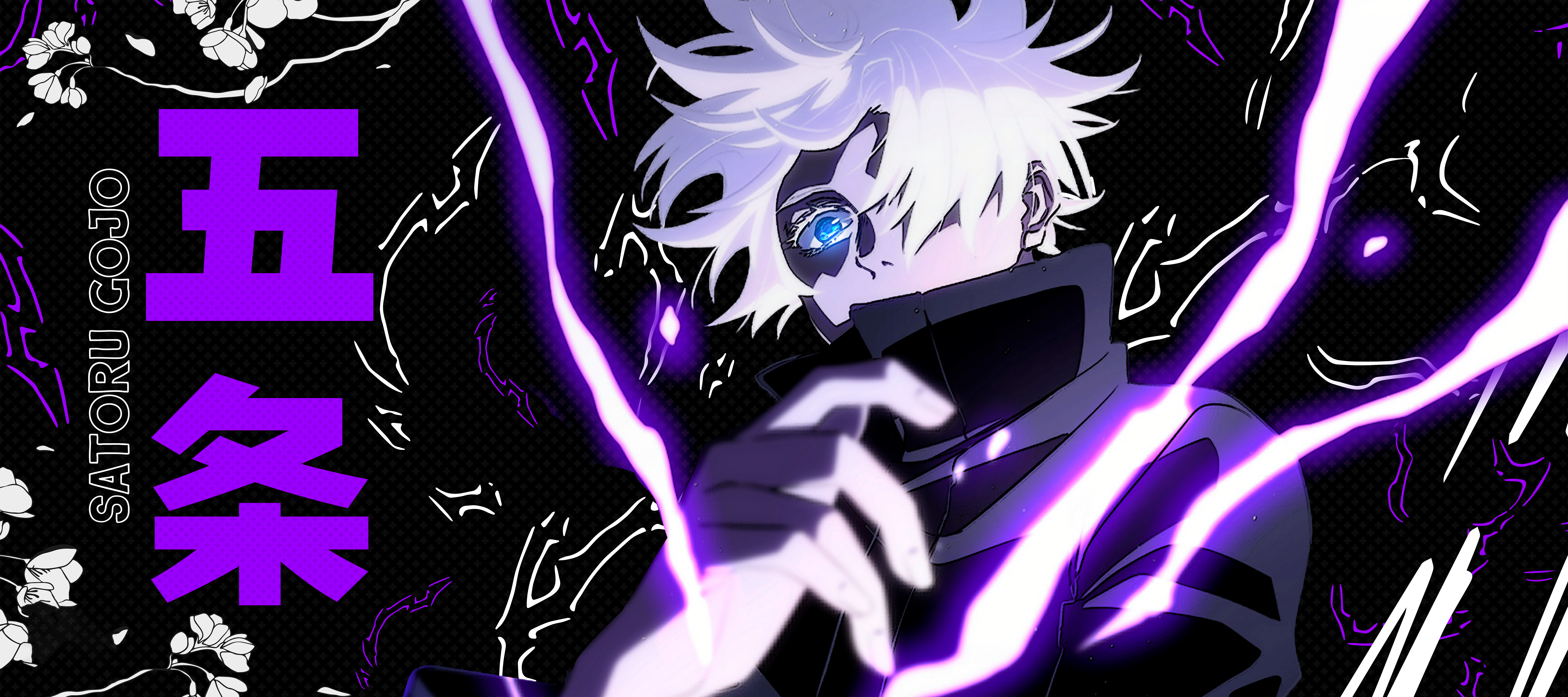 Satoru Gojo (Jujutsu Kaisen) Ultrawide 8K Wallpaper