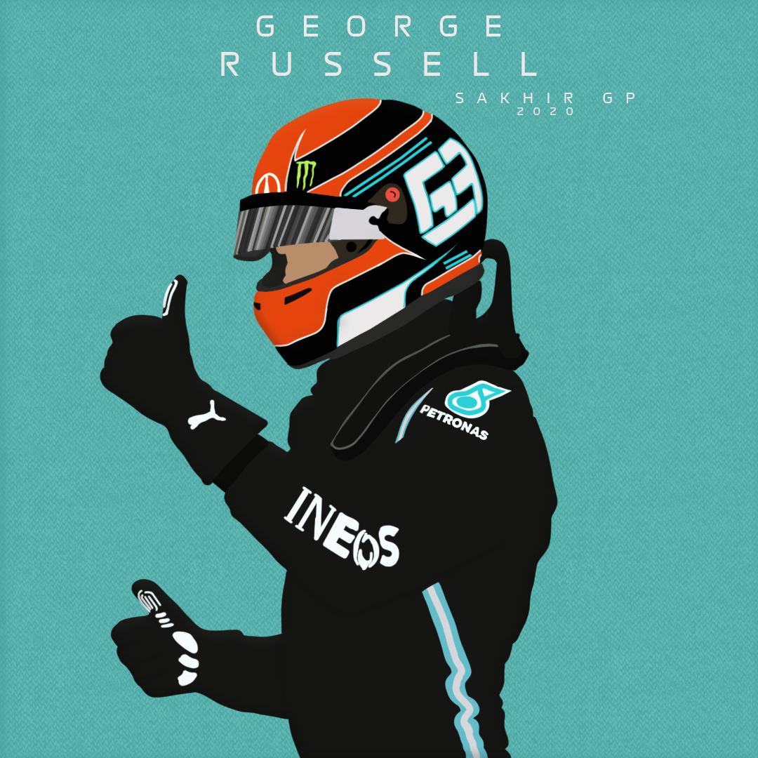 Formula 1 & 2 Poster Illustrations 2020 - Behance