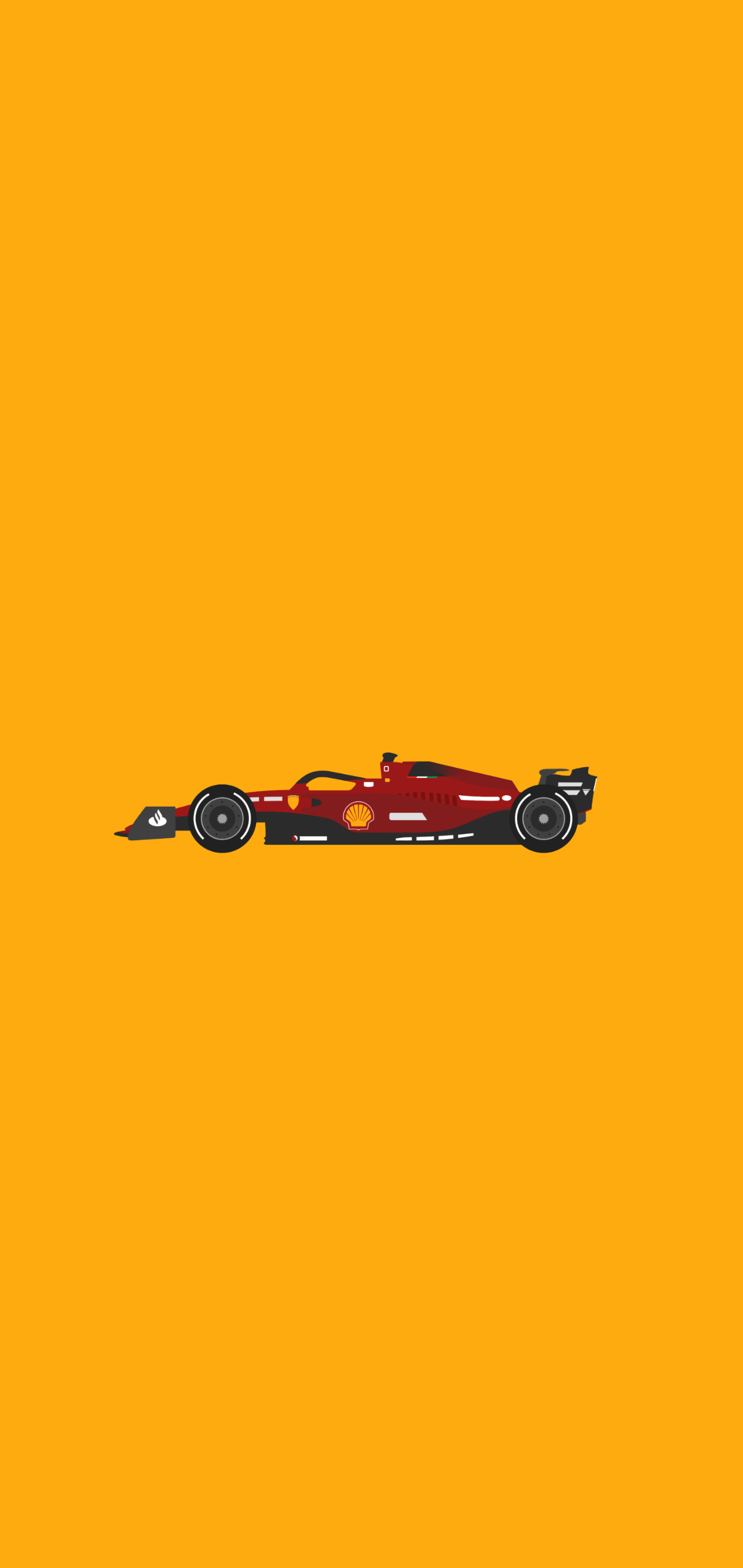 Ferrari F1 75 Minimalist Wallpaper