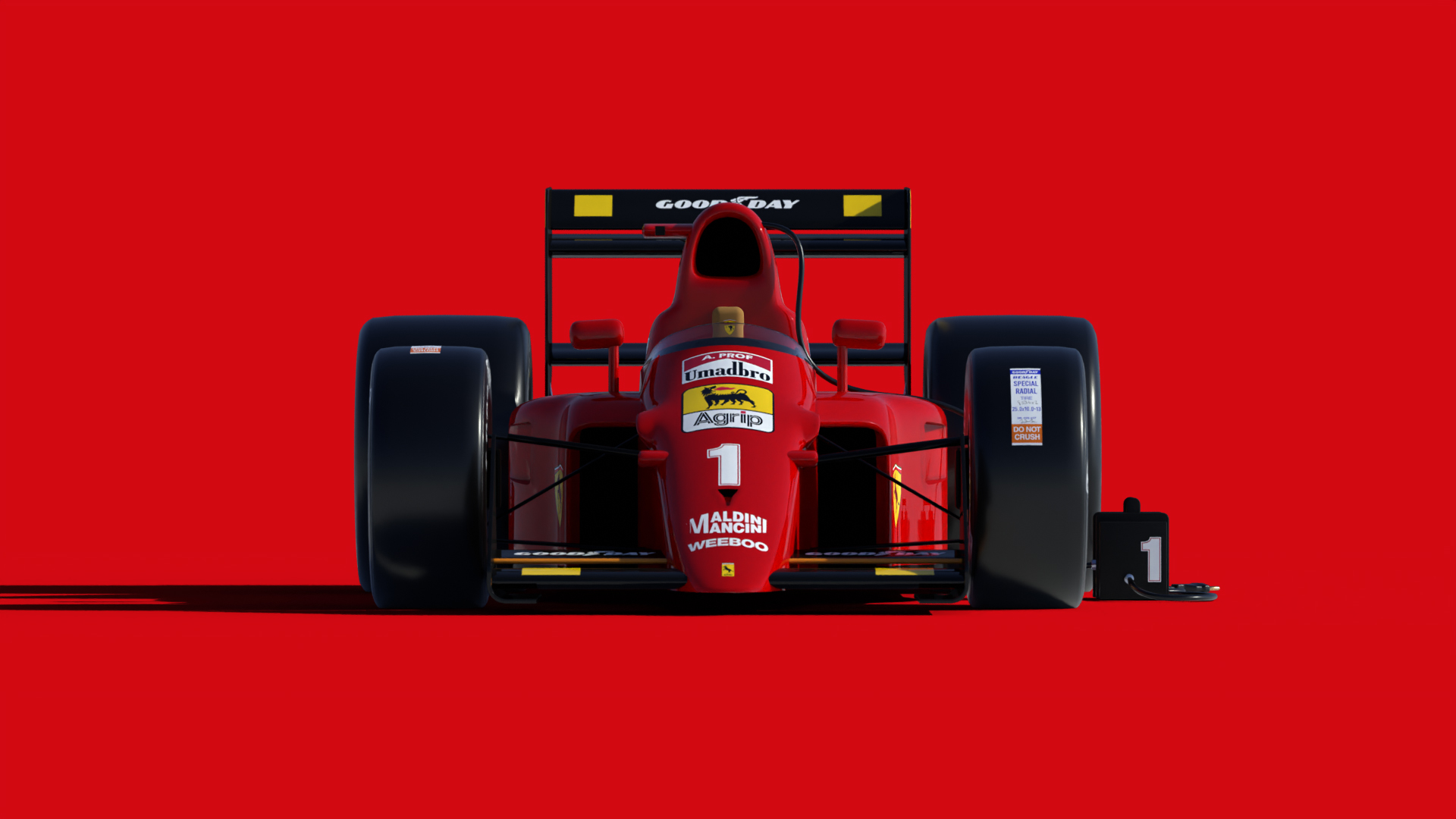 Cam De Bastiani are a few stills of my tooned Ferrari 641, so you can get a better look at it. Also, the 3D model is available