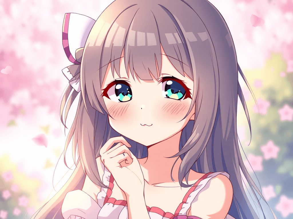 Cute anime girl pfp