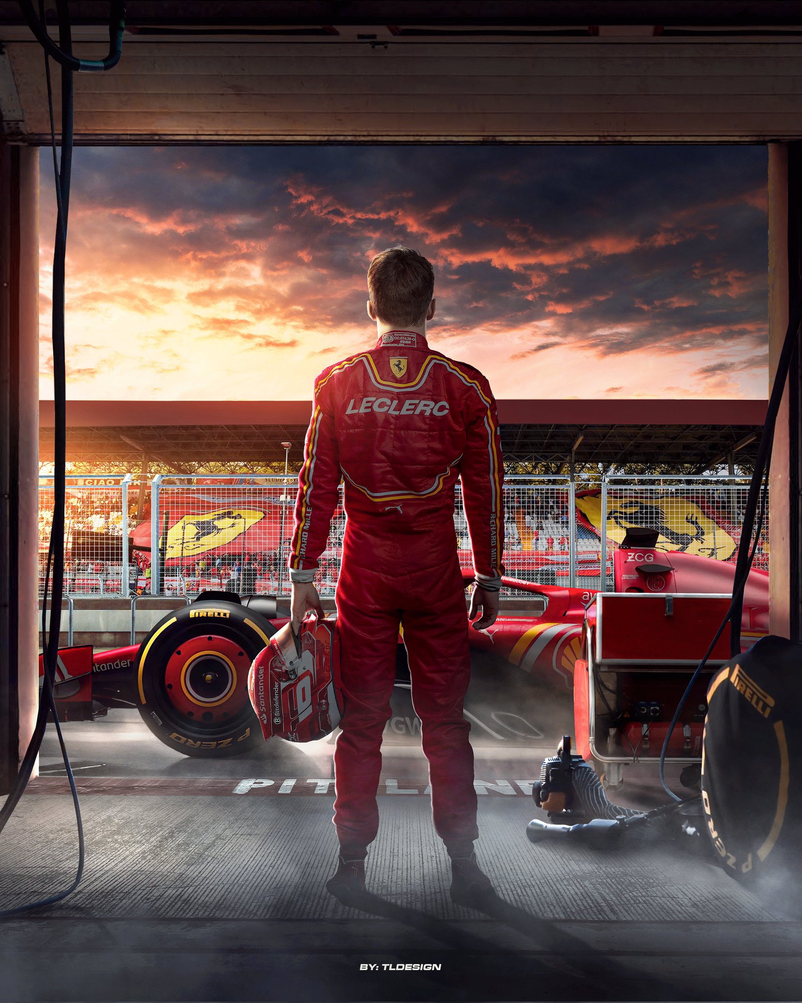 Tl Design Leclerc poster