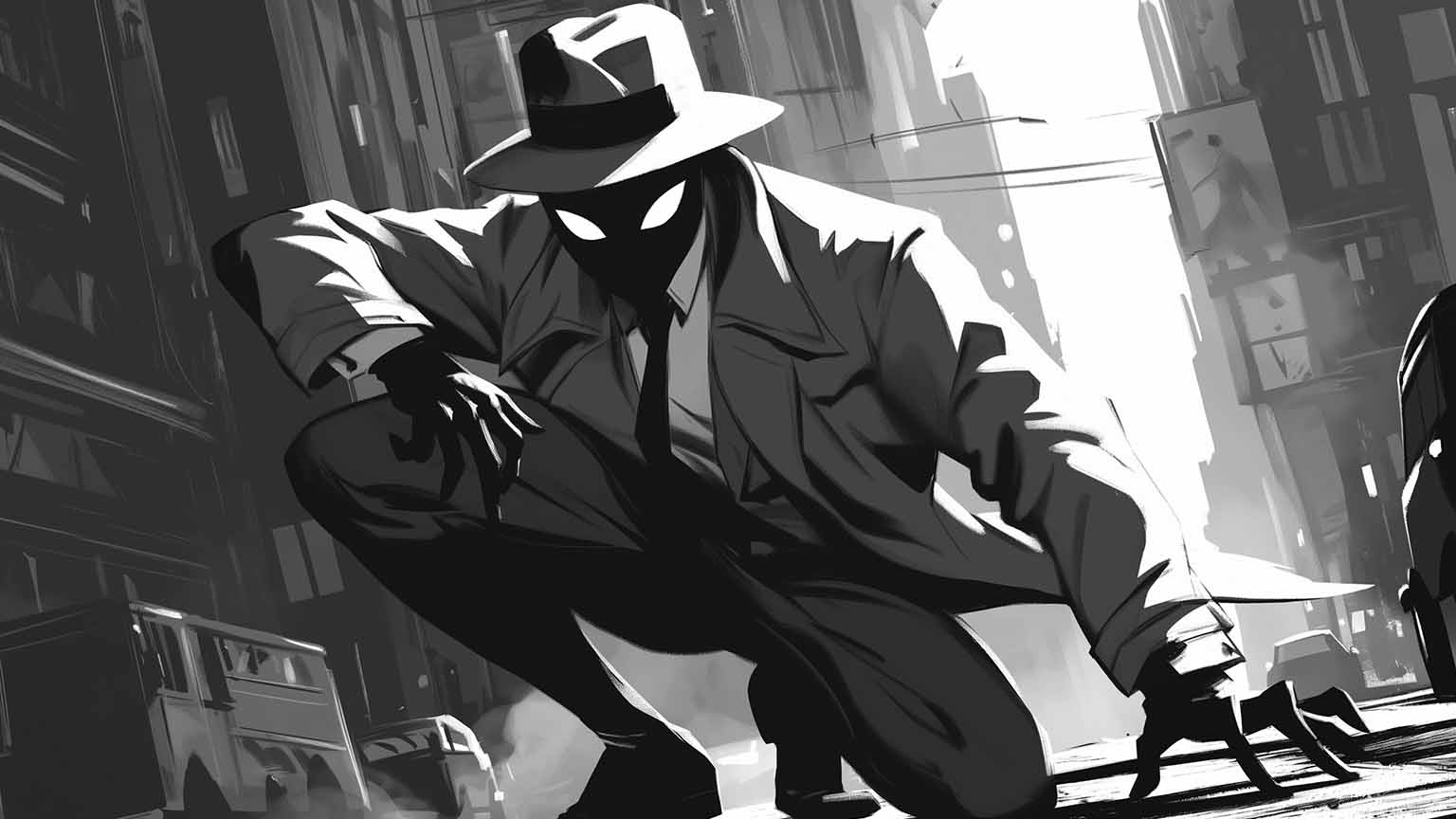 Spider Man Noir Shadow City Desktop Wallpaper