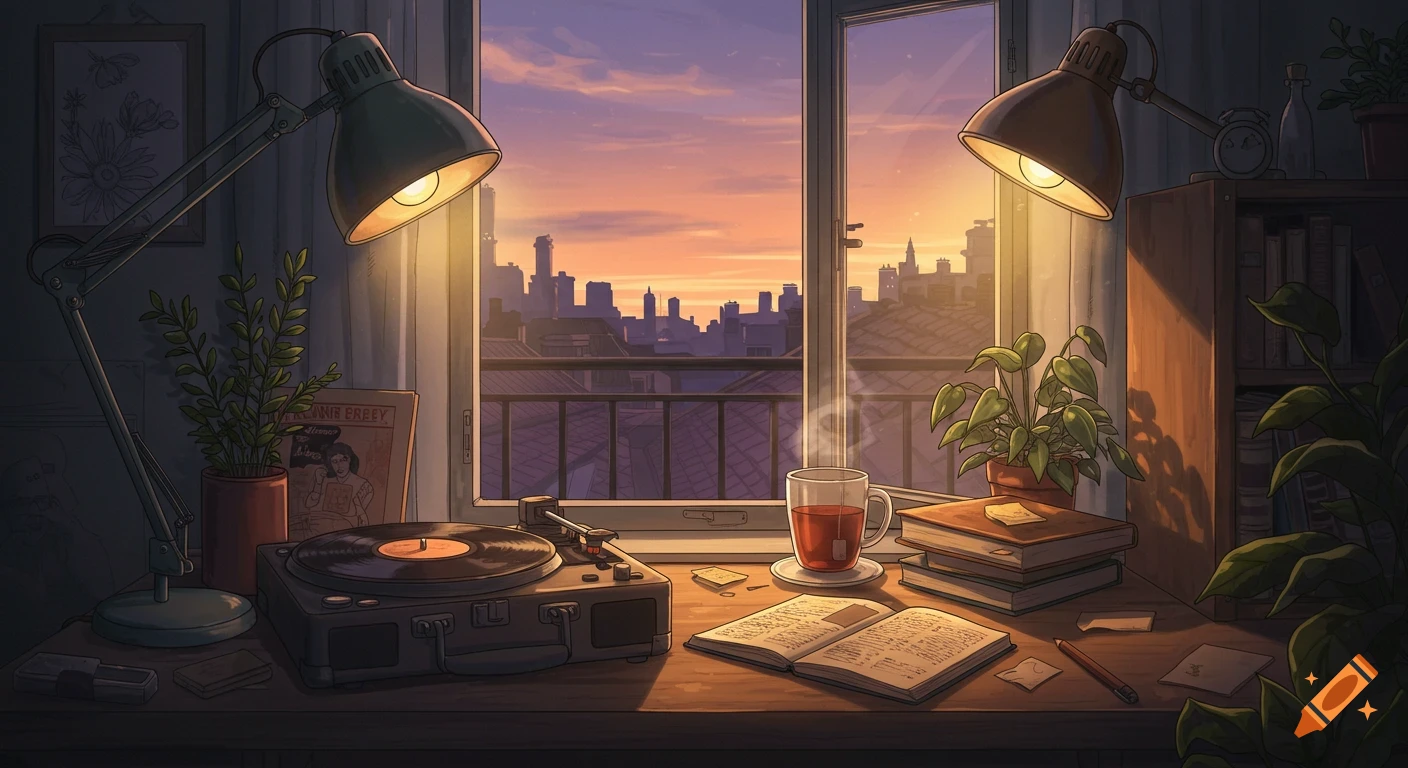 Lofi Japanese Music created on Craiyon