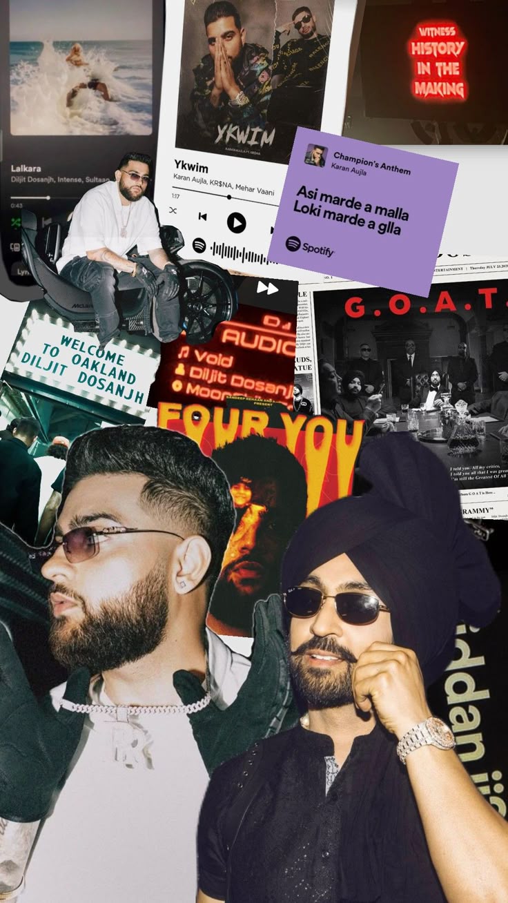Karan Aujla x Diljit Dosanjh wallpaper