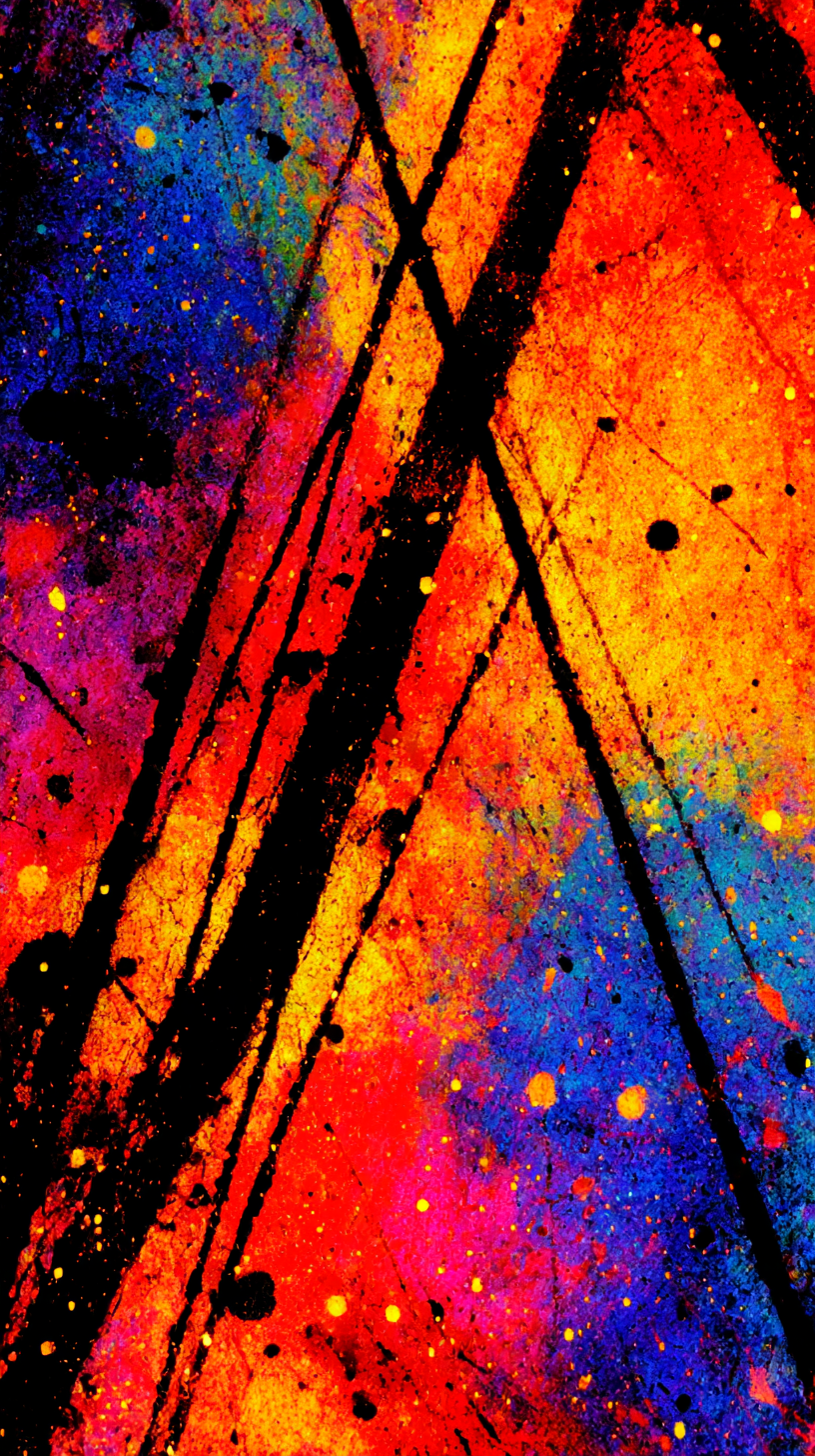 Free Pollock iPhone Background