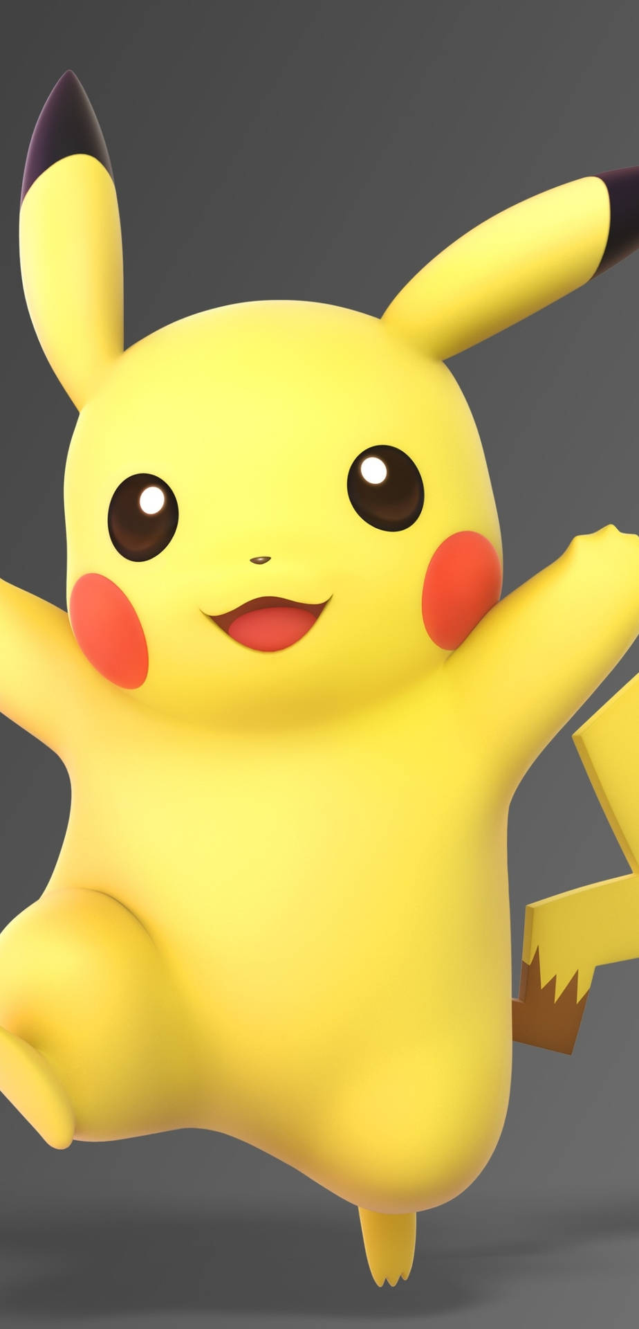 Download Pikachu 3D From Pokémon Yellow Wallpaper
