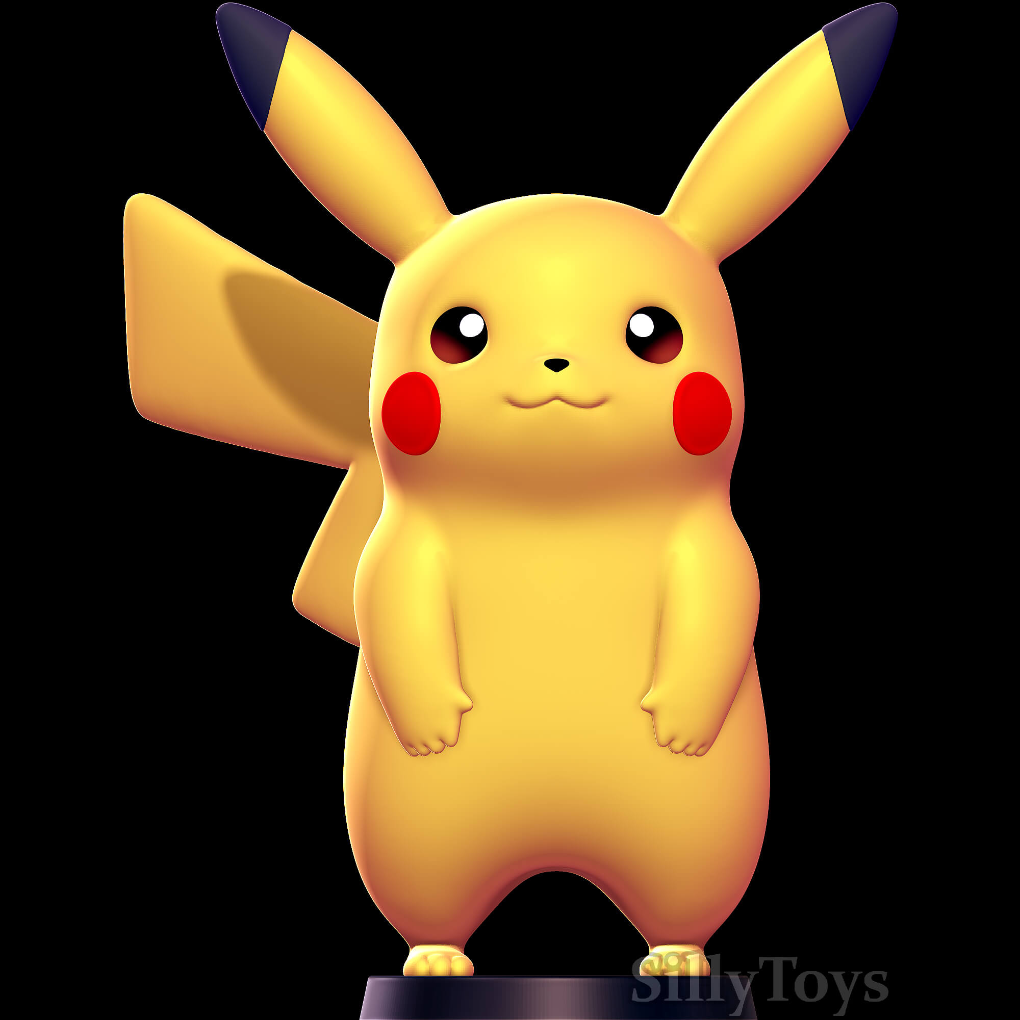 Pikachuémon Free 3D Model