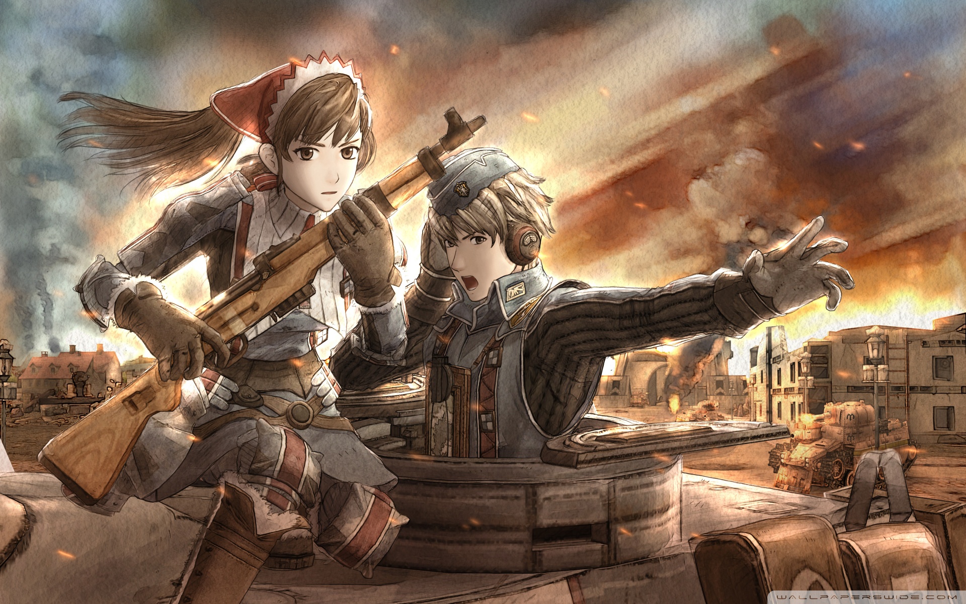 All Kawaii on the Western Front: Valkyria Chronicles Remastered. The Futurist Dolmen