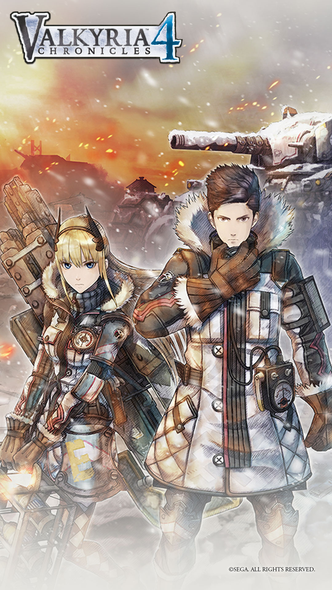 SEGA celebrate the upcoming release of Valkyria Chronicles 4 this coming Tuesday December 8th, we've got some desktop and mobile digital wallpaper to decorate your device with!