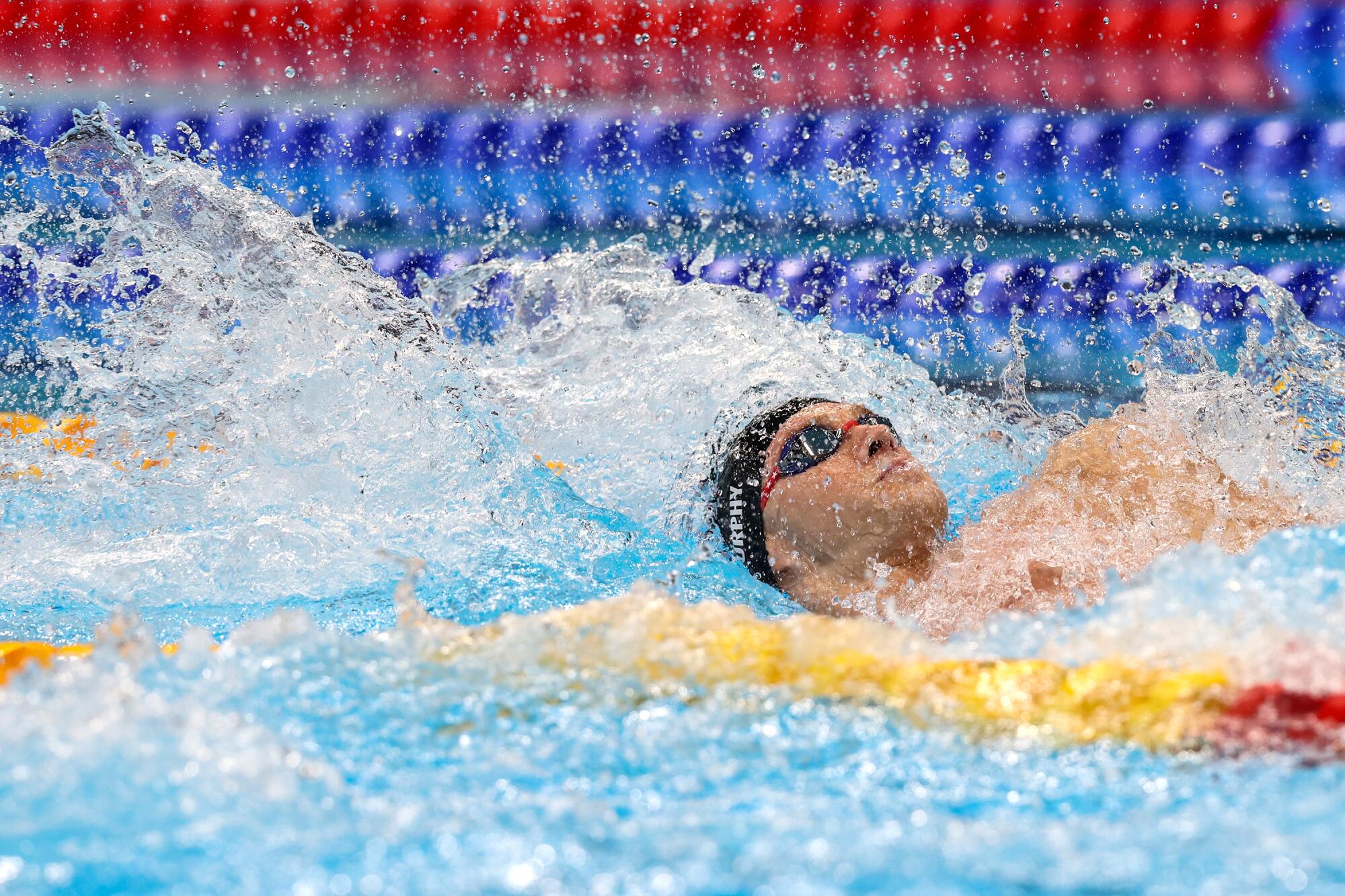 The best swimming photo from the Tokyo Olympics Angeles Times