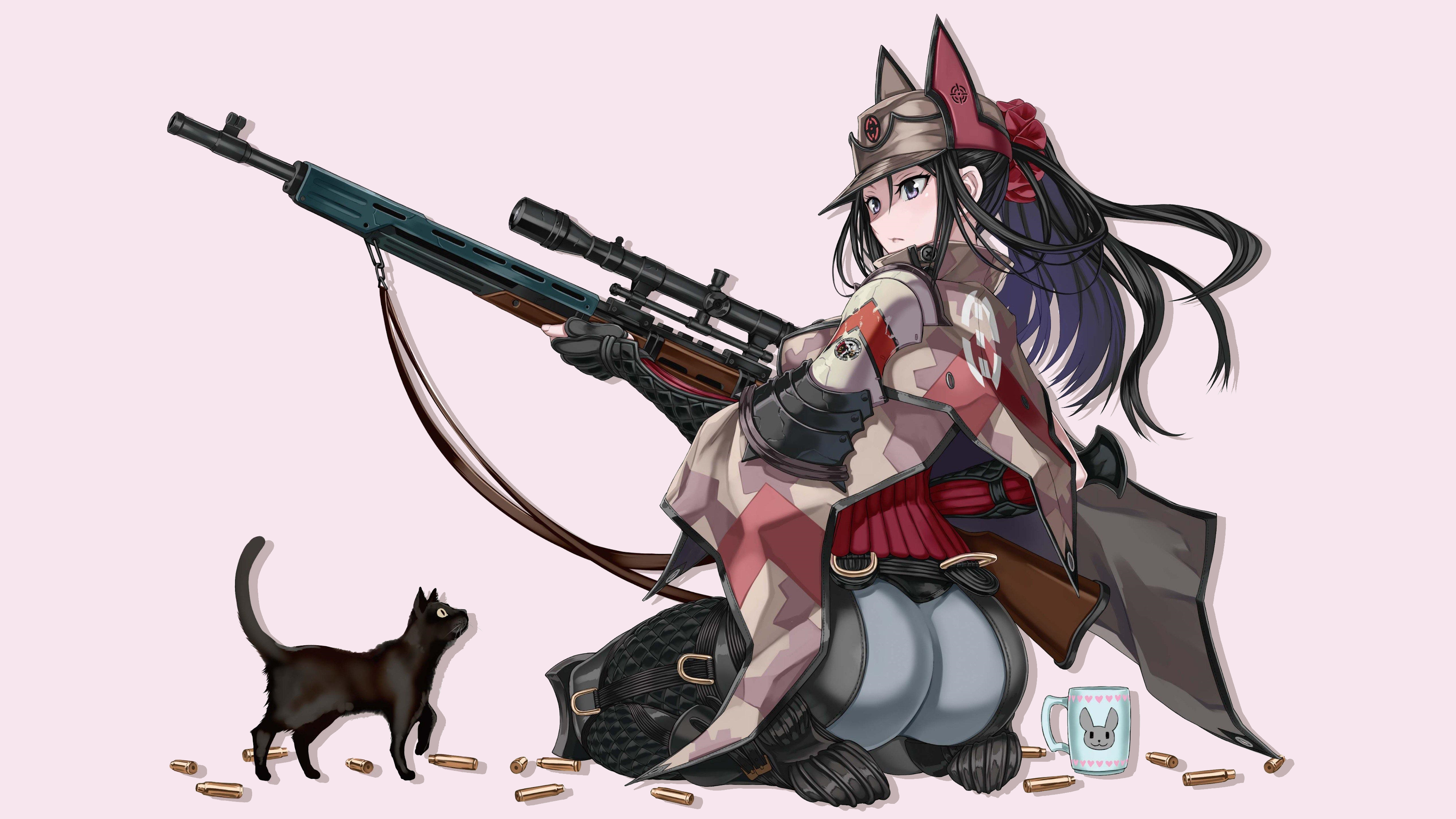 Leena Schulen Wallpaper (Valkyria Chronicles 4) [3840x2160 4K]