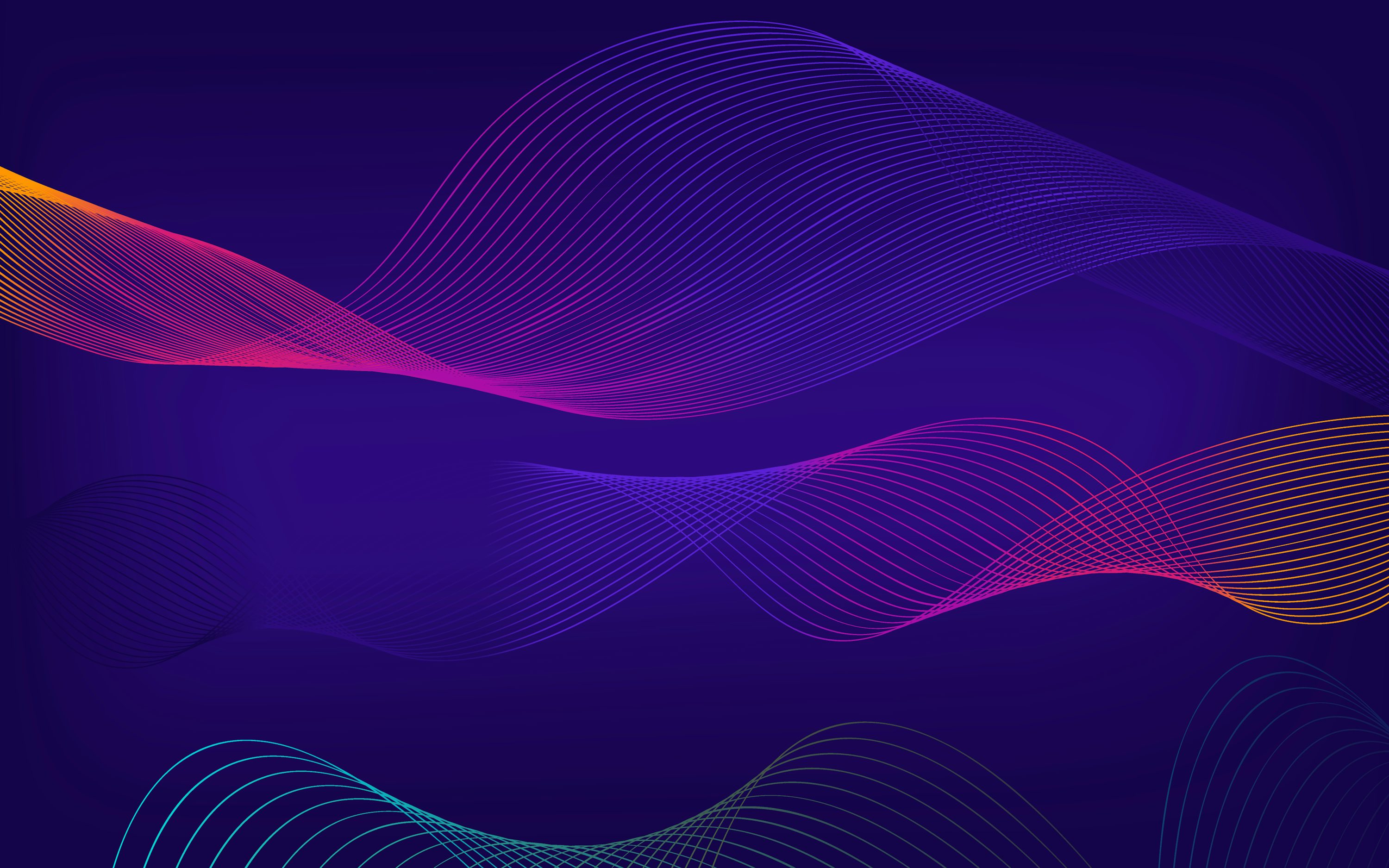 A colorful abstract background with wavy lines photo