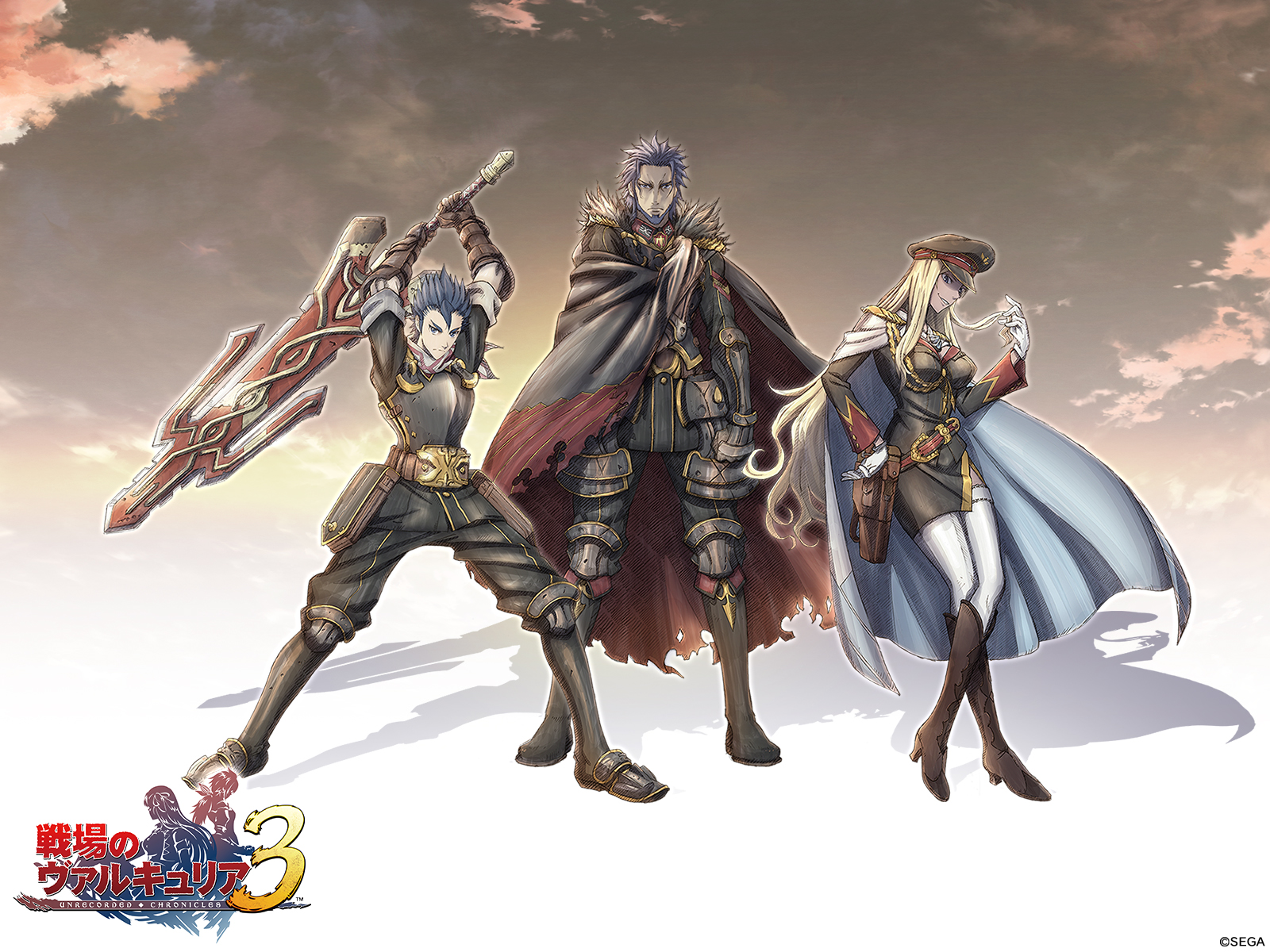 Valkyria Chronicles 3 Renders, Screenshots, and Official Wallpaper