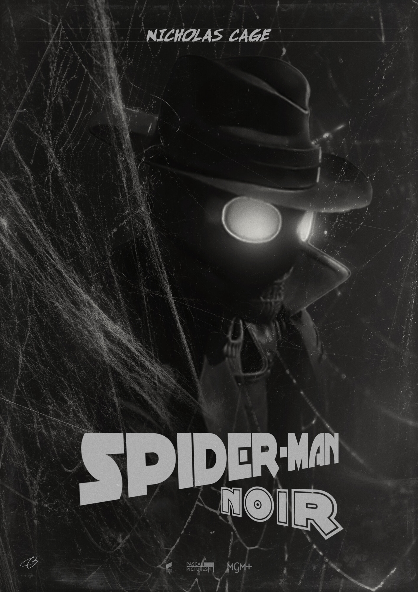 Spider Man: Noir. Poster By Bartos Gyorgy