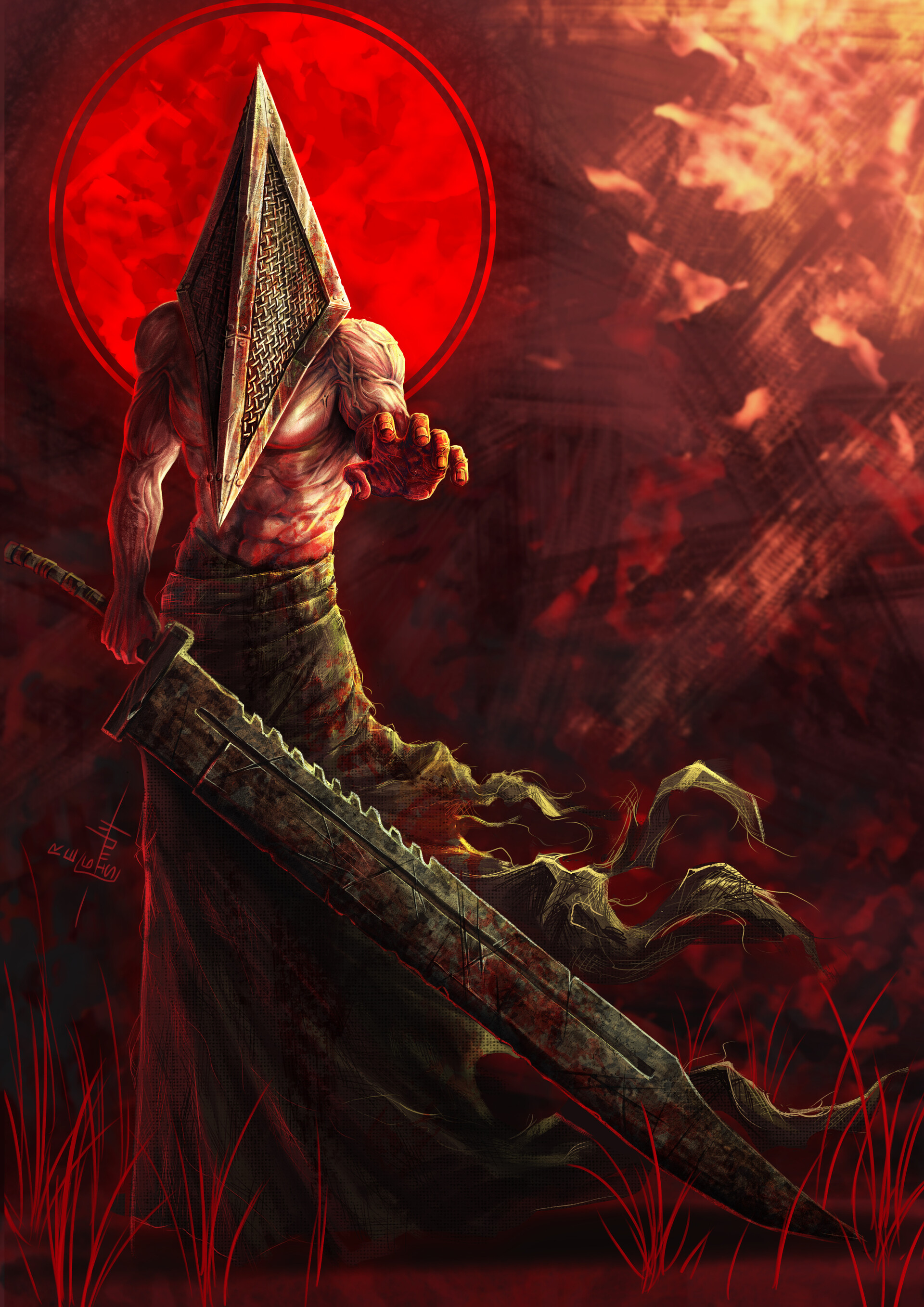 Pyramid head