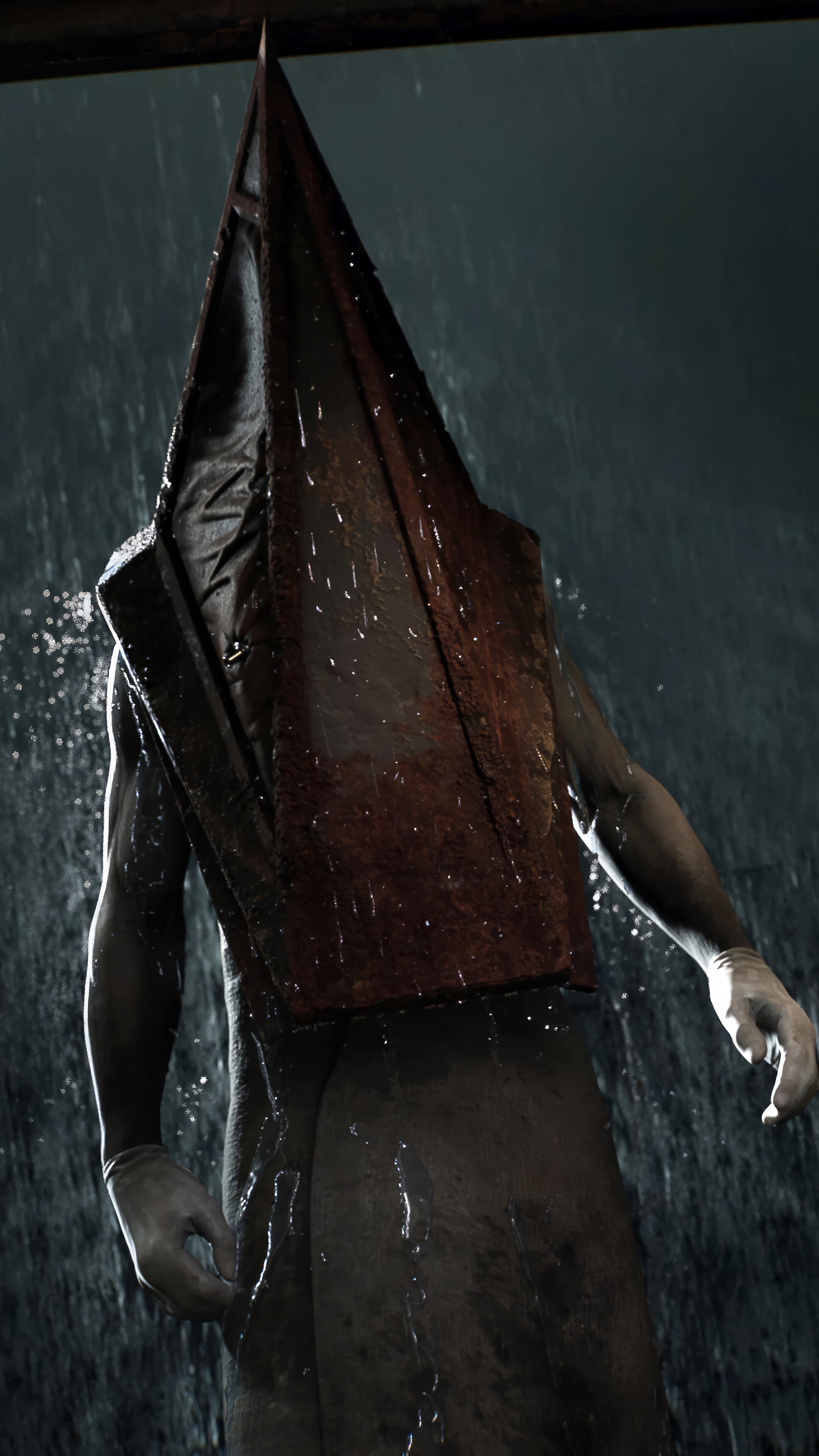 Silent Hill 2 Pyramid Head 4K Wallpaper iPhone HD Phone j