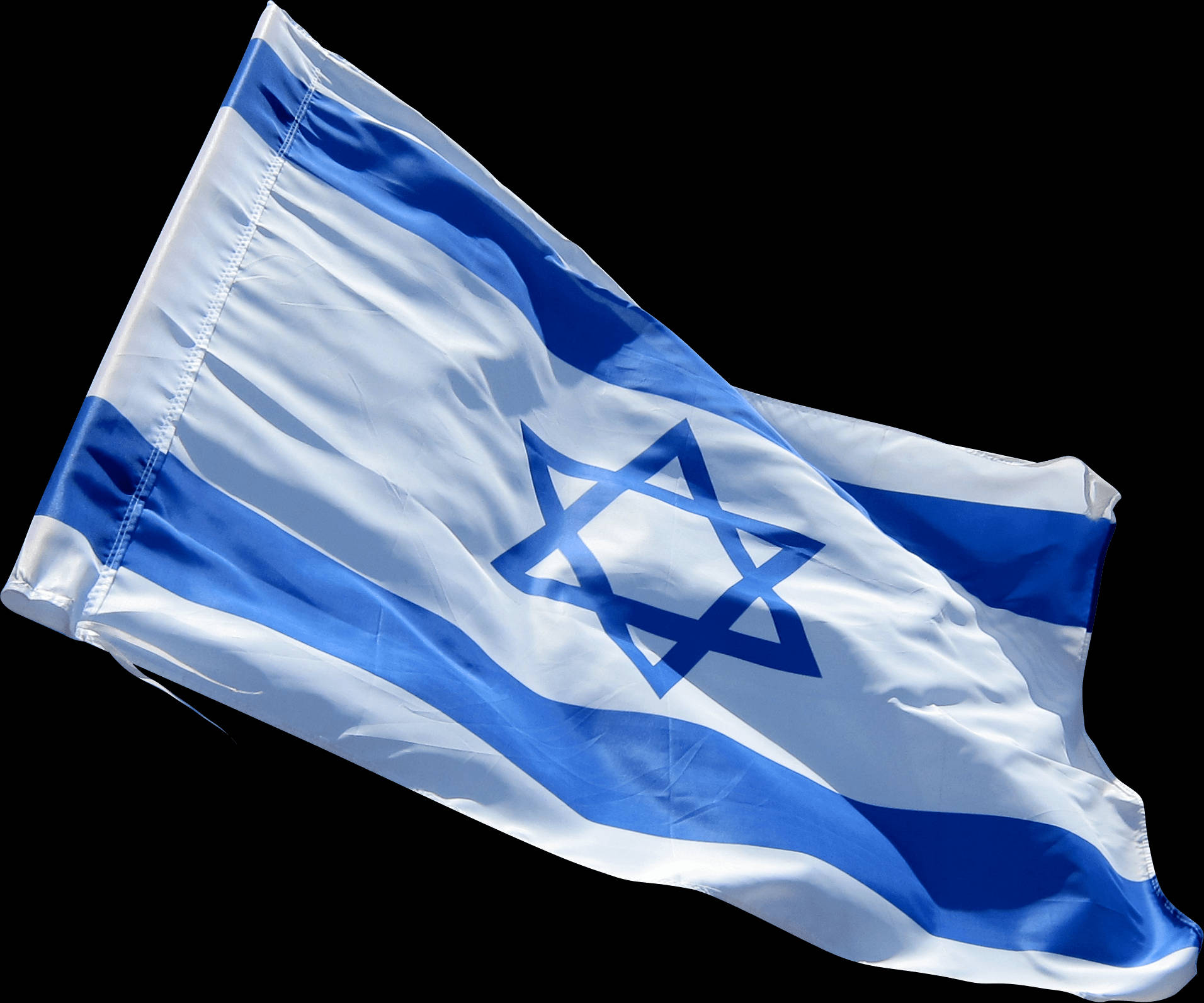 Download Israel Flag With Star Of David Wallpaper