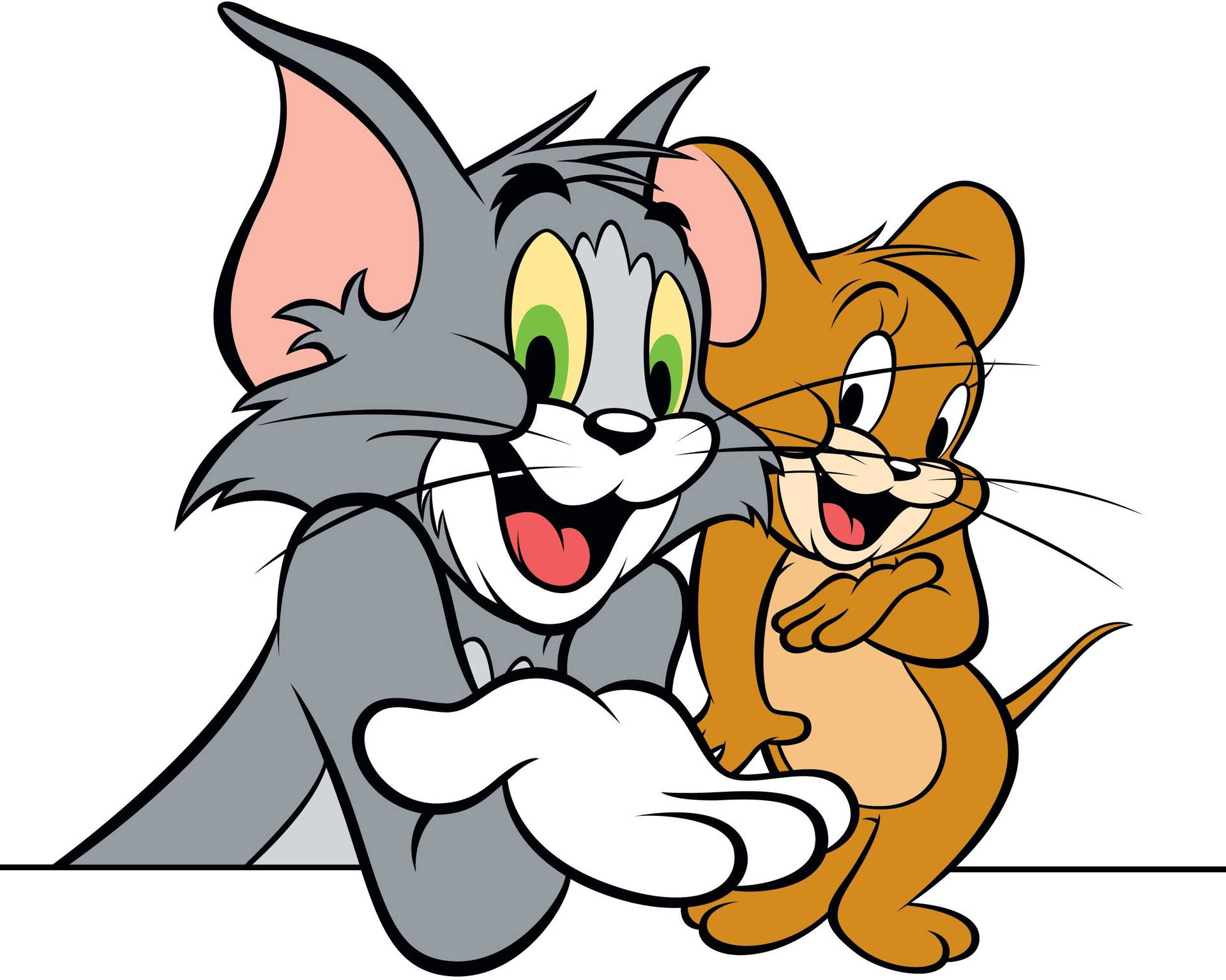 Download Tom And Jerry Mouse Cartoon Illustration Wallpaper