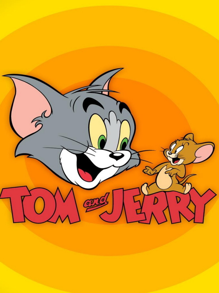 Phone wallpaper: Tom And Jerry, Cartoon, Tv Show, Mouse, Cat 1111146