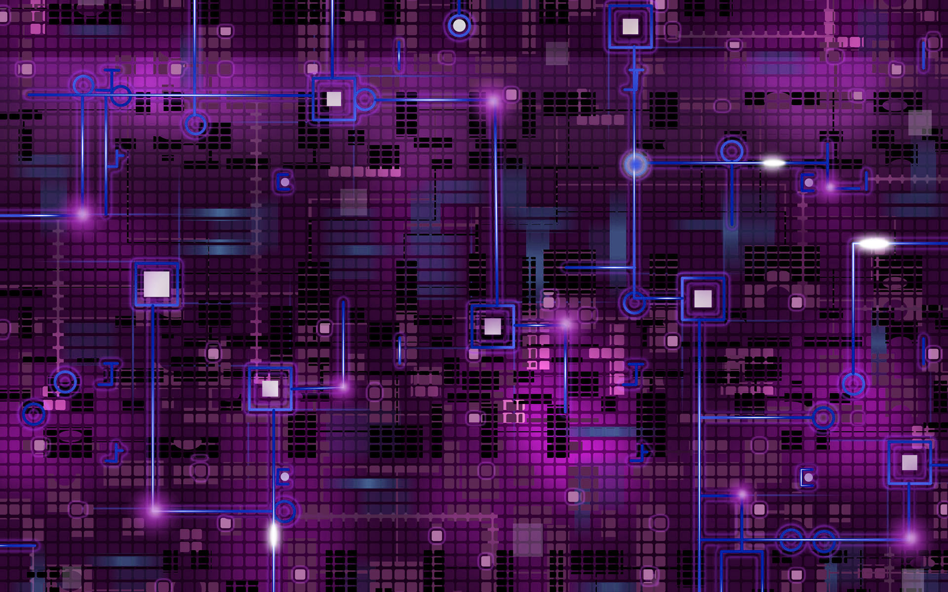 Abstract Circuit Board Wallpaper HD / Desktop and Mobile Background