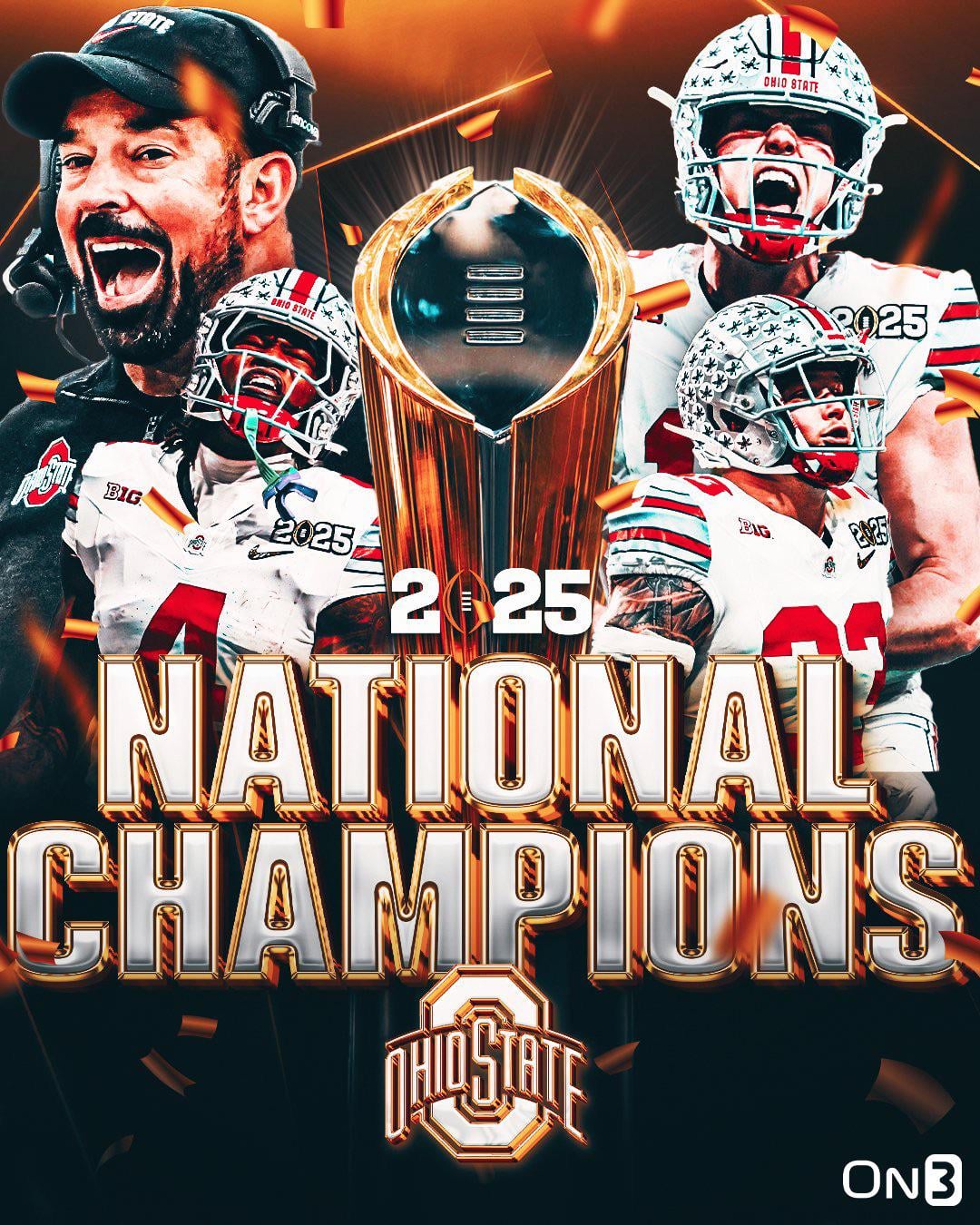 2025 NATIONAL CHAMPIONS BABY!!! OHIO AGAISNT THE WORLD