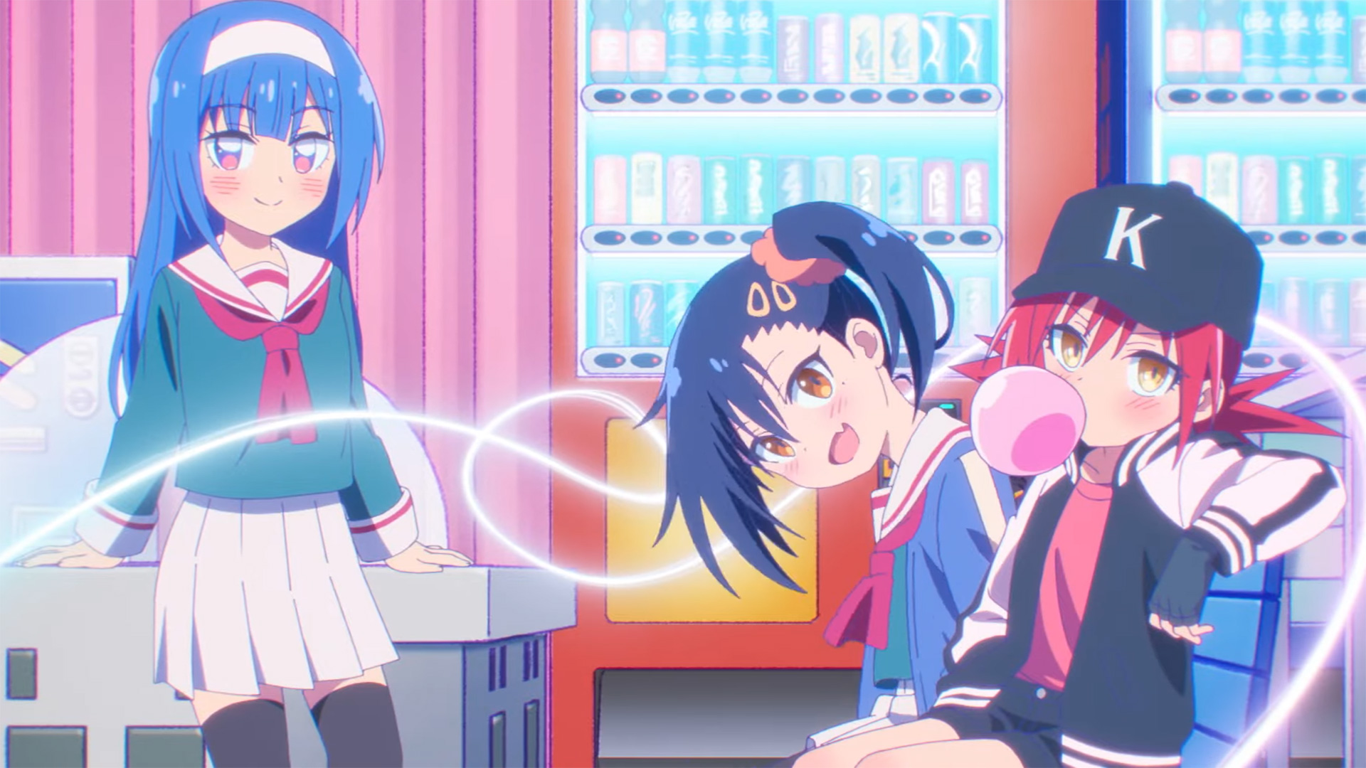 Abertura e encerramento sem créditos de Cultural Exchange with a Game Centre Girl