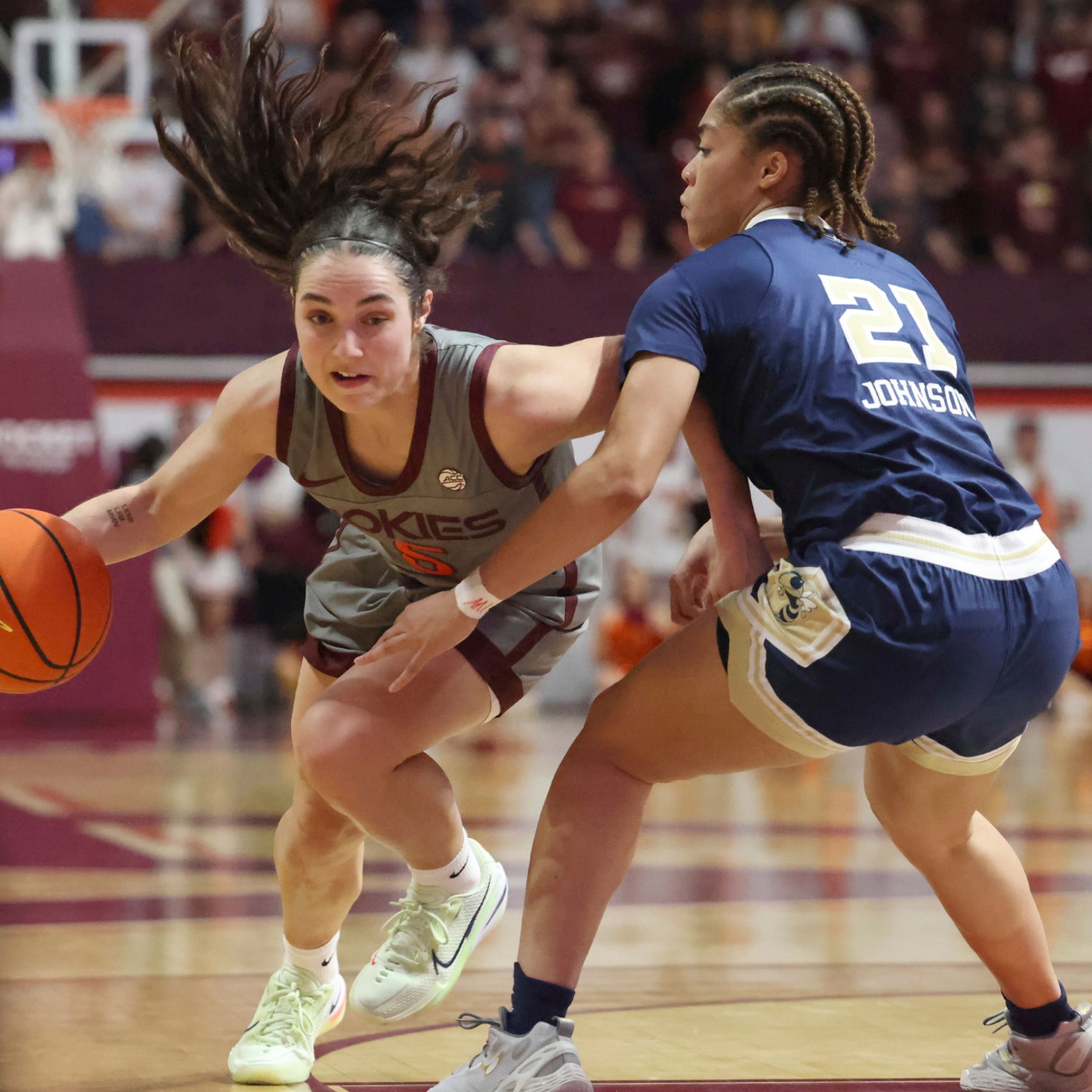 College basketball roundup: Georgia Amoore returns in style for No. 19 Virginia Tech women