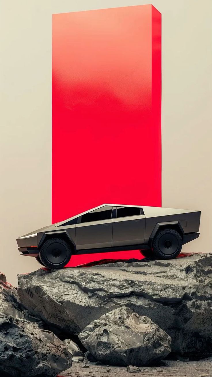 Cyber truck tesla wallpaper