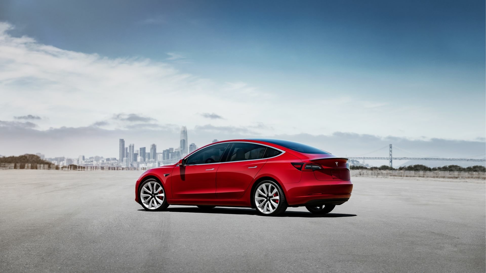 Tesla Model 3 High Resolution Wallpaper Car Elegance
